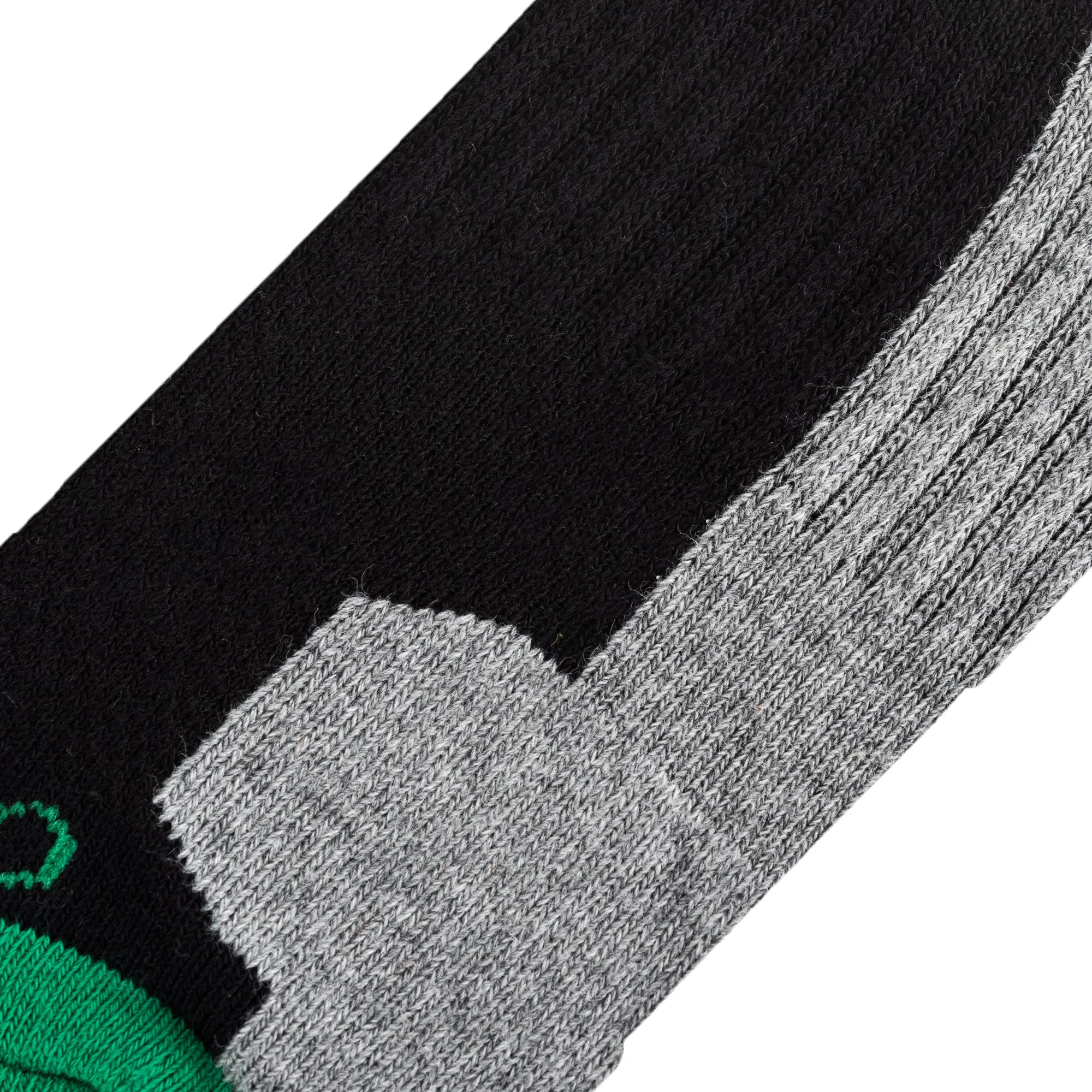 Basix Men Ankle 3 Block Staple Green Black Heather sold by Odd Sox product image thumbnail 4