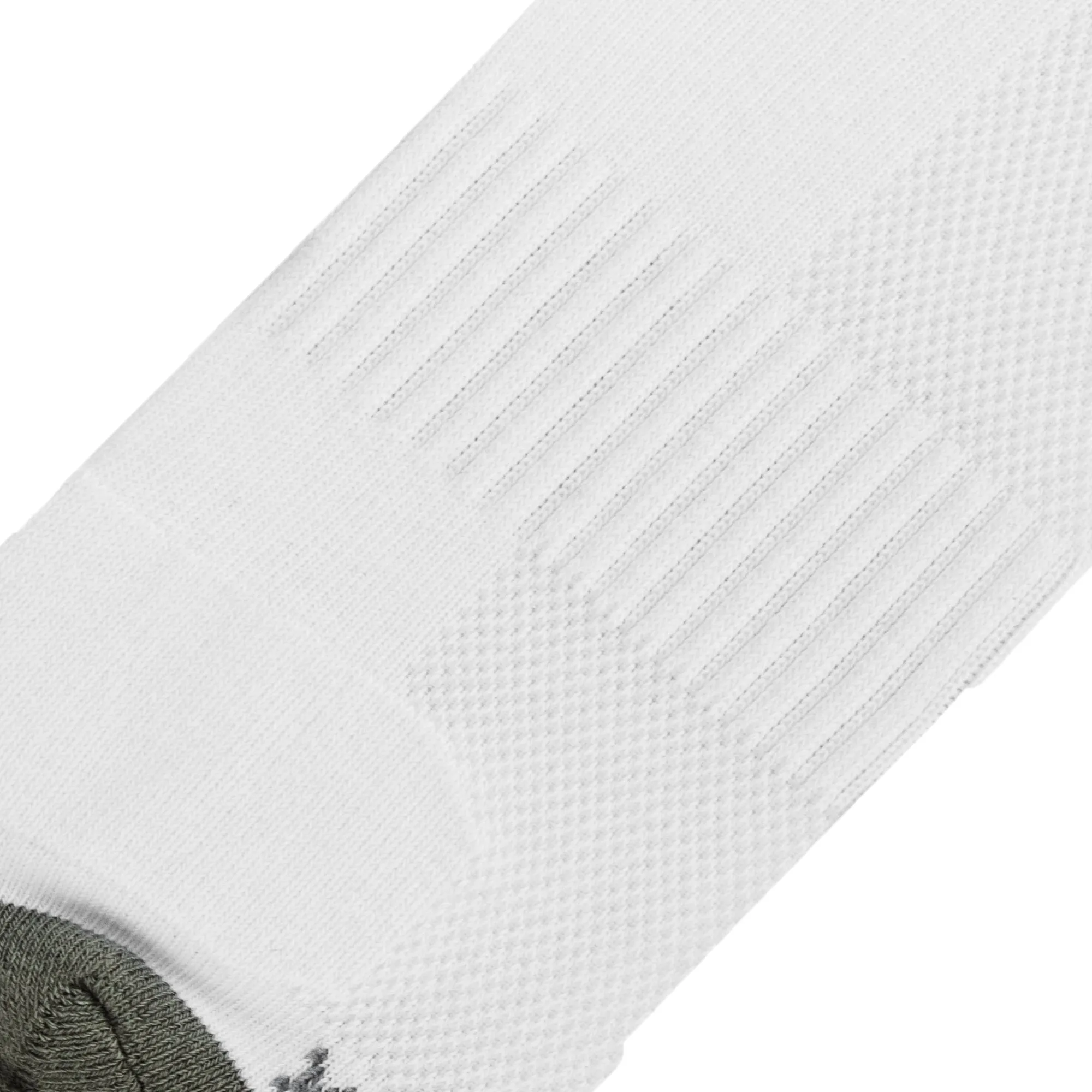 Basix Men Ankle Solid Core White Gray sold by Odd Sox product image thumbnail 4