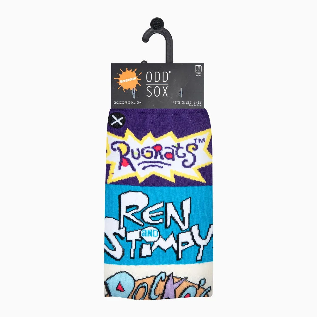 Nick 90s Mash Up Men's Crew Socks sold by Odd Sox product image thumbnail 5
