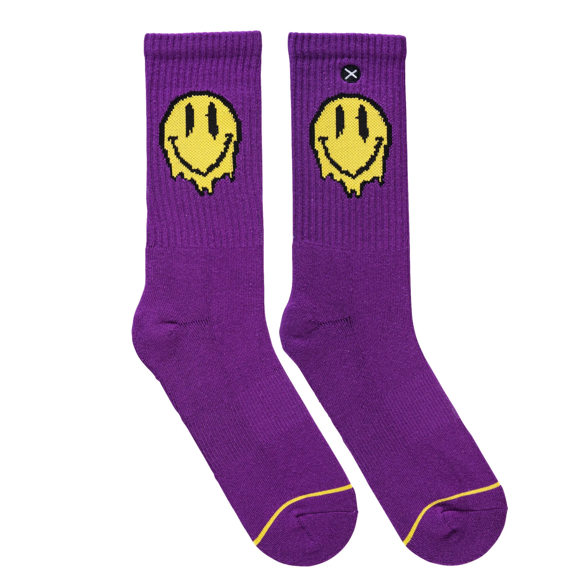 Pixel Drip Face Men's Crew Socks sold by Odd Sox product image thumbnail 5