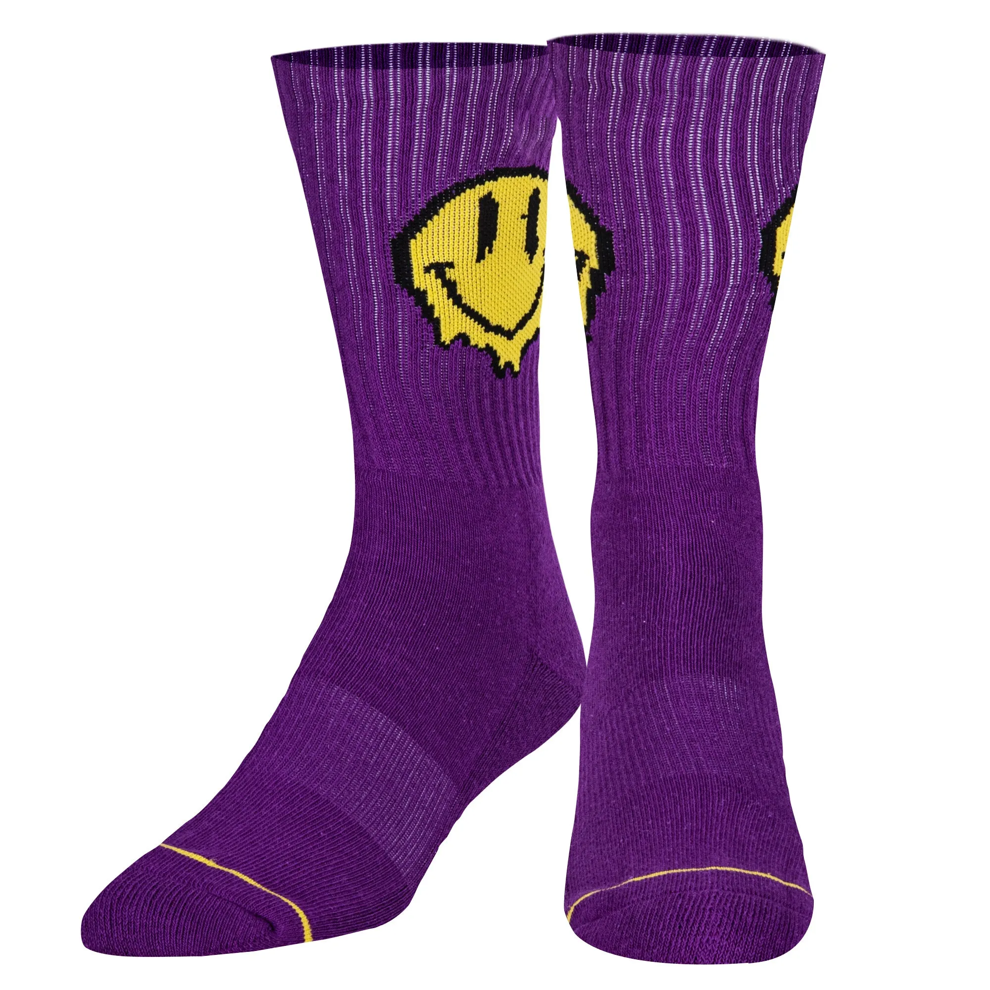 Pixel Drip Face Men's Crew Socks sold by Odd Sox product image thumbnail 2