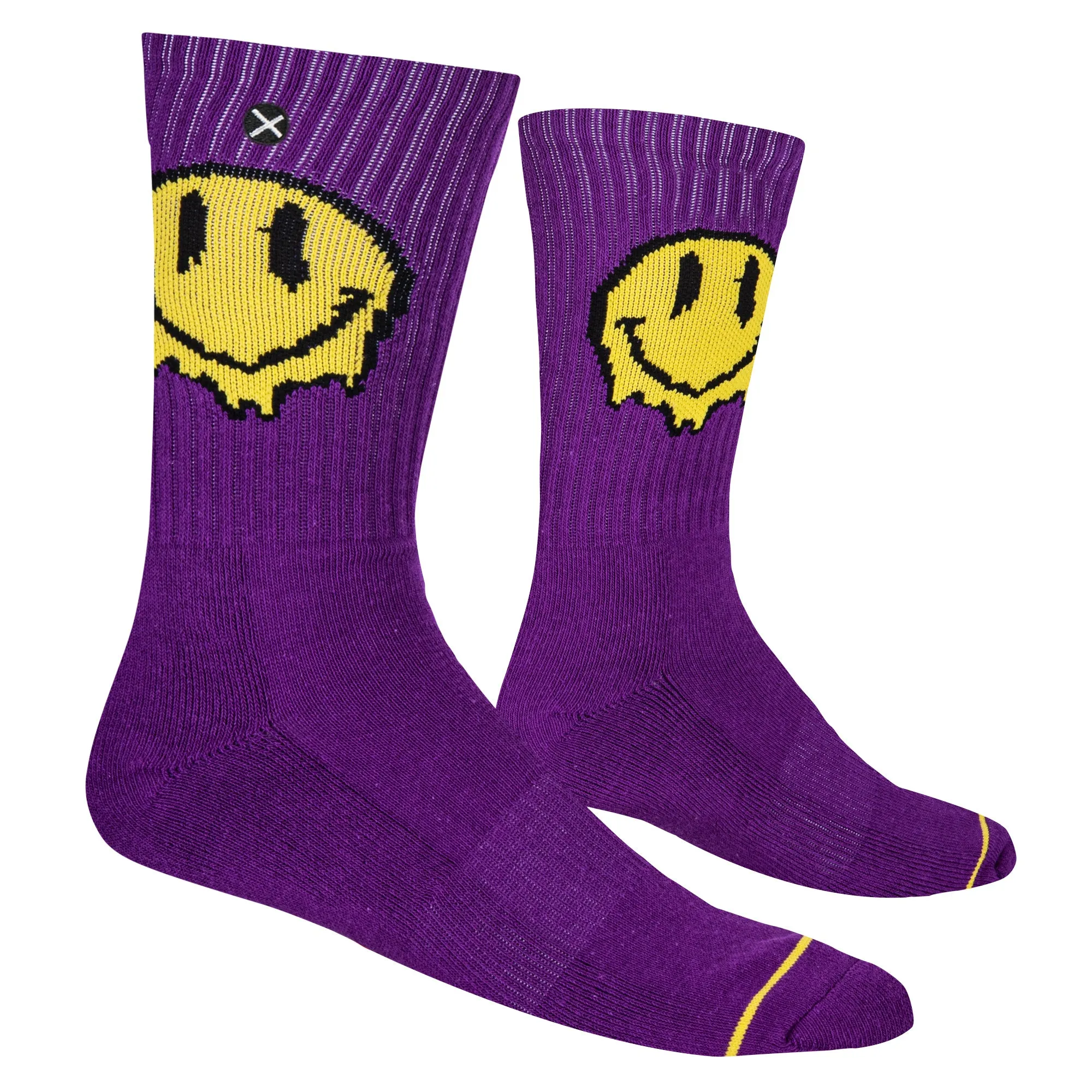 Pixel Drip Face Men's Crew Socks sold by Odd Sox product image thumbnail 3