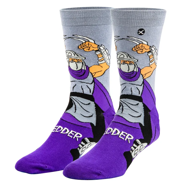 Shredder Men's Crew Socks sold by Odd Sox