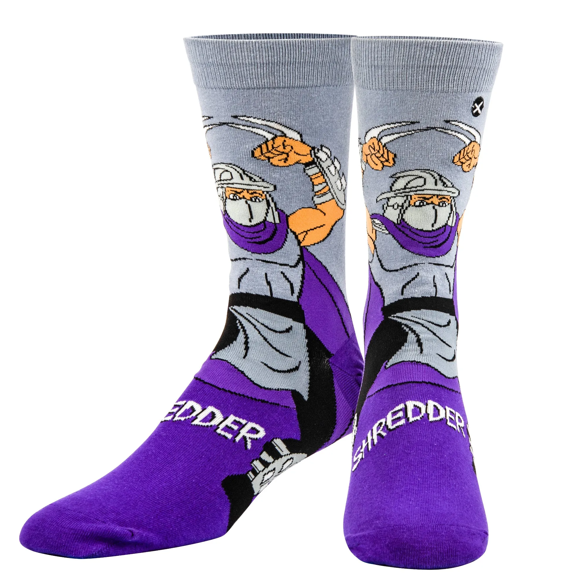 Shredder Men's Crew Socks sold by Odd Sox product image thumbnail 2