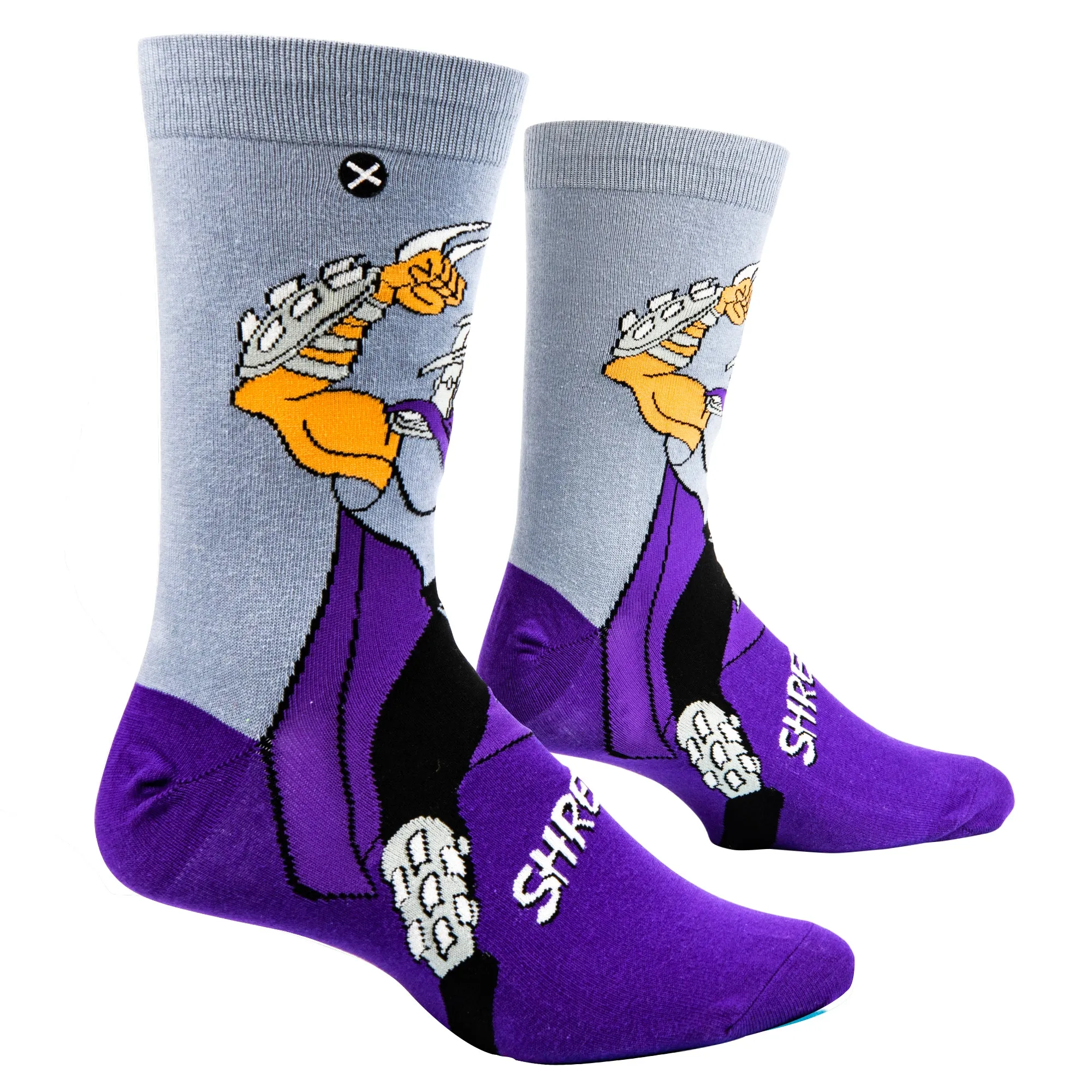 Shredder Men's Crew Socks sold by Odd Sox product image thumbnail 3