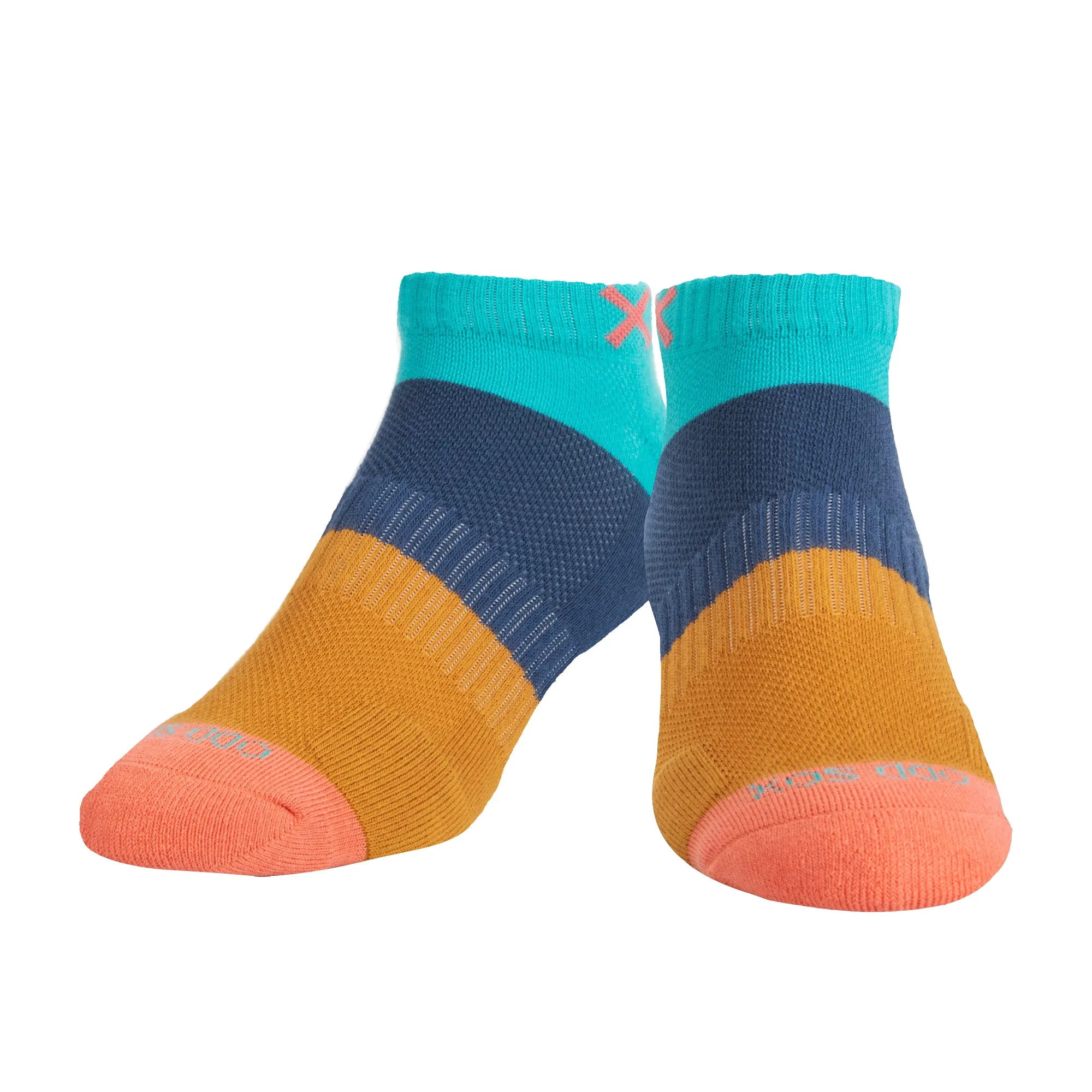 Basix Men Ankle 4 Block Fashion Trail sold by Odd Sox product image thumbnail 2