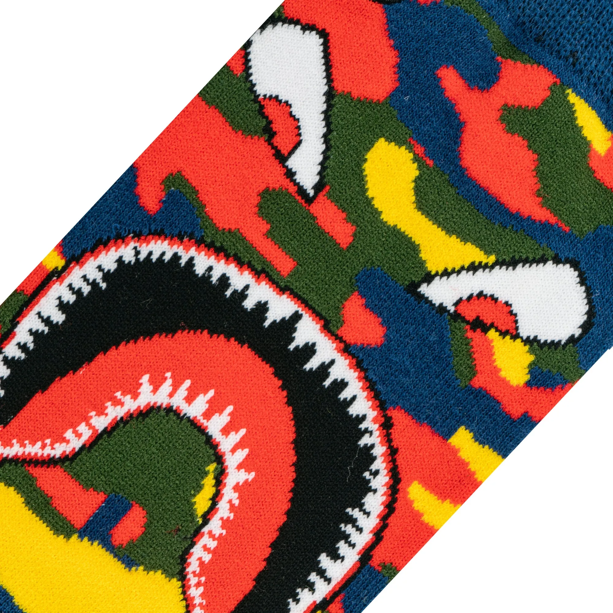 Warplane Rugby Camo Men's Crew Socks sold by Odd Sox product image thumbnail 4