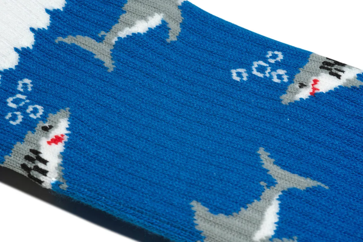 Sharks Men's Crew Socks sold by Odd Sox product image thumbnail 2