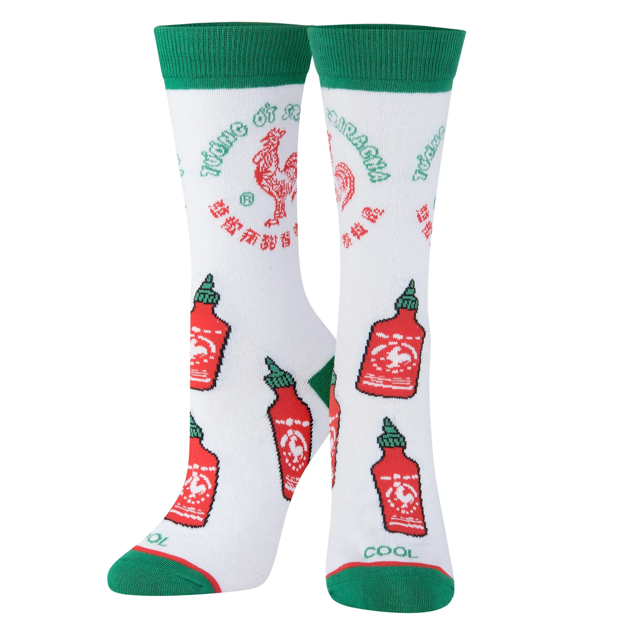 Sriracha All Over Women's Crew Socks sold by Odd Sox product image thumbnail 2
