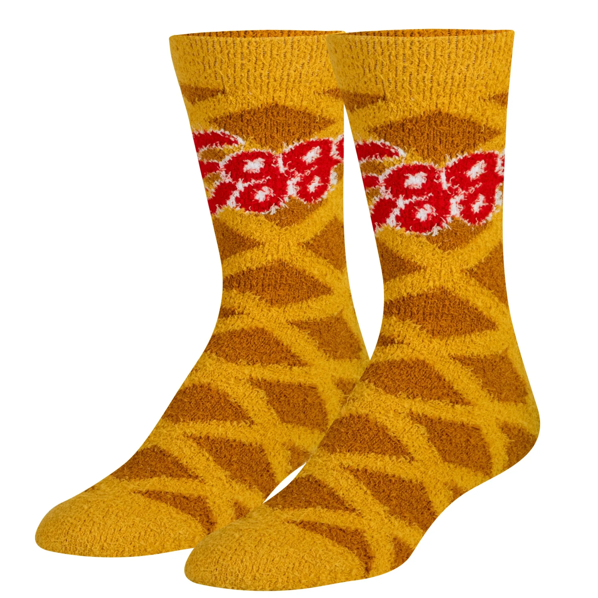 Eggo Waffles Fuzzy Women's Crew Socks sold by Odd Sox product image thumbnail 2