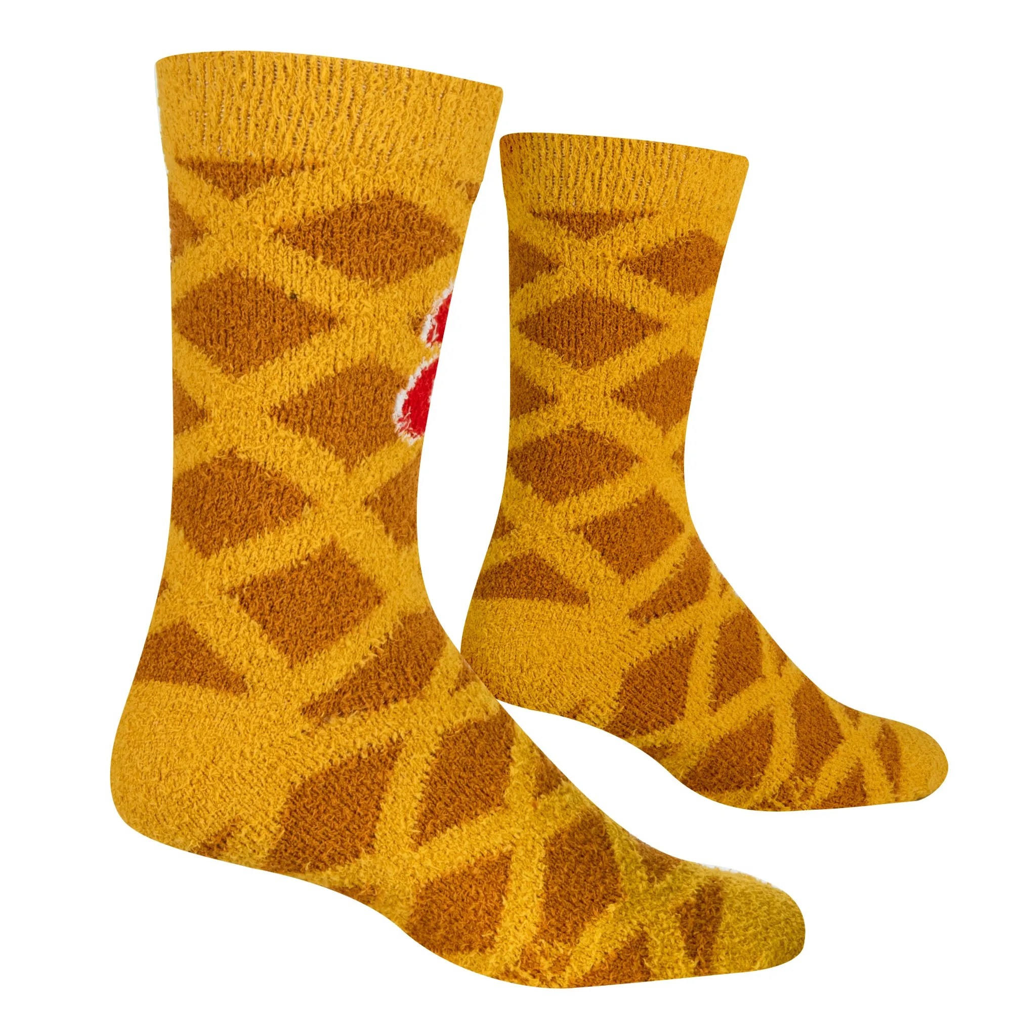 Eggo Waffles Fuzzy Women's Crew Socks sold by Odd Sox product image thumbnail 3