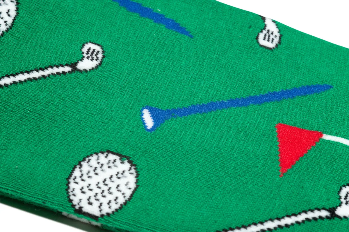 Par 3 Men's Crew Socks sold by Odd Sox product image thumbnail 3