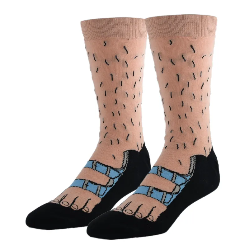 Mandals Men's Crew Socks made by Odd Sox