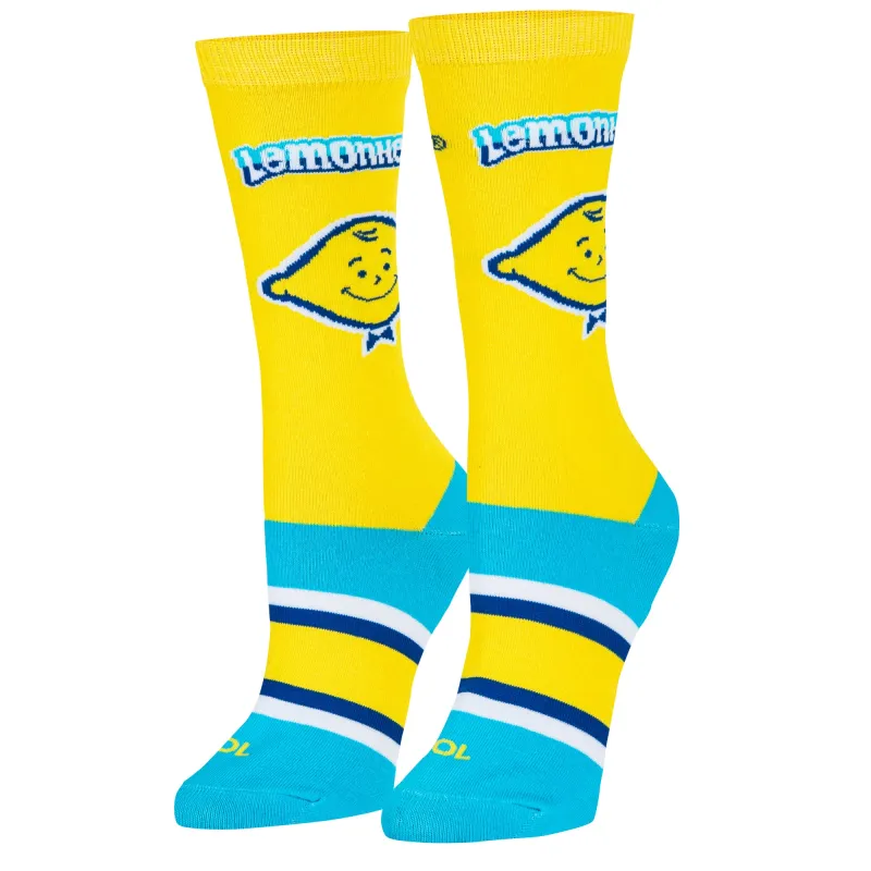 Lemonhead Women's Crew Socks sold by Odd Sox