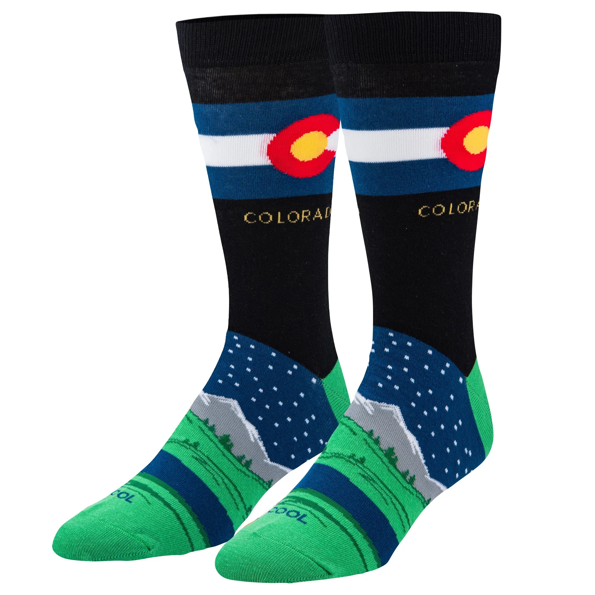 Colorado Men's Crew Socks sold by Odd Sox