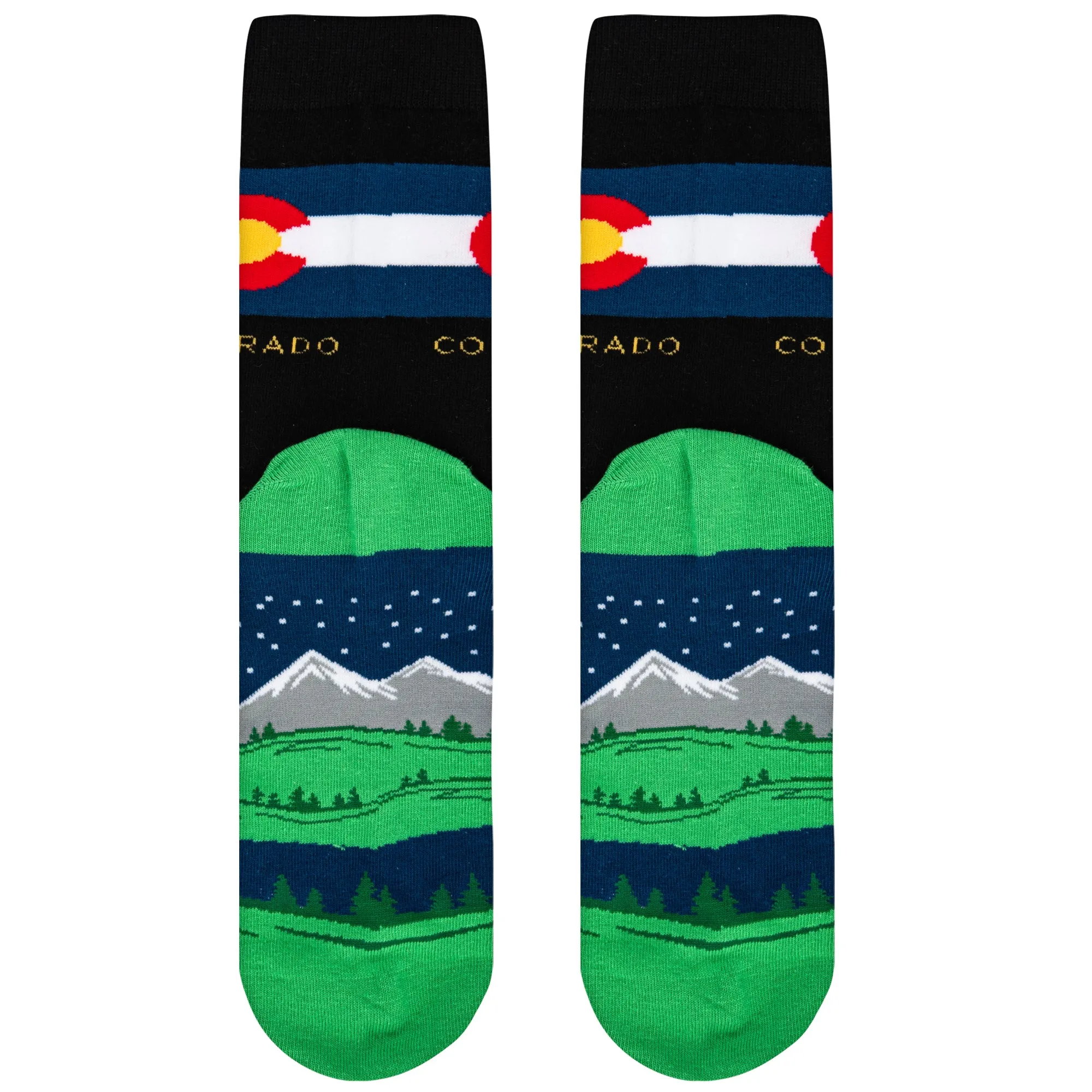 Colorado Men's Crew Socks sold by Odd Sox product image thumbnail 5