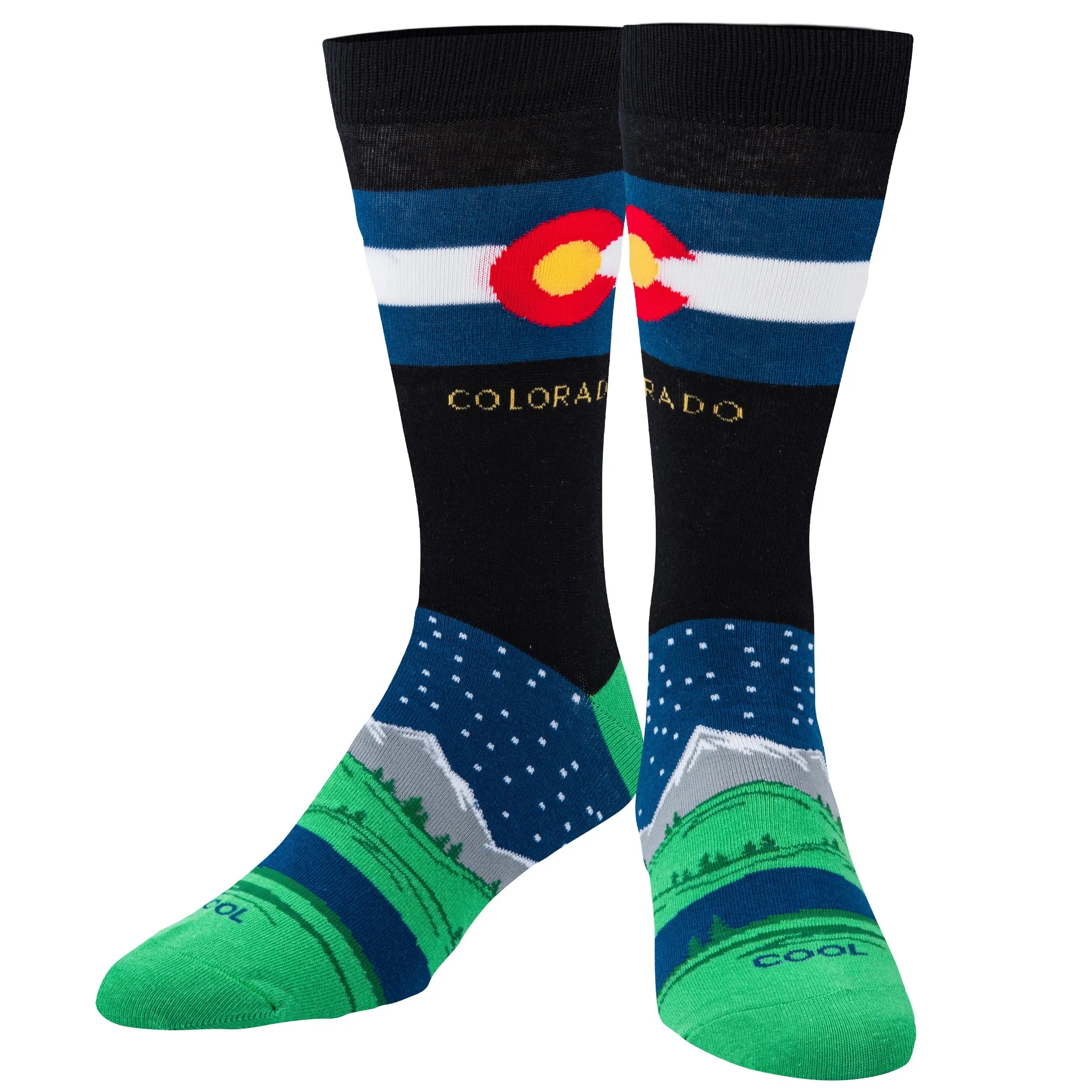 Colorado Men's Crew Socks sold by Odd Sox product image thumbnail 2