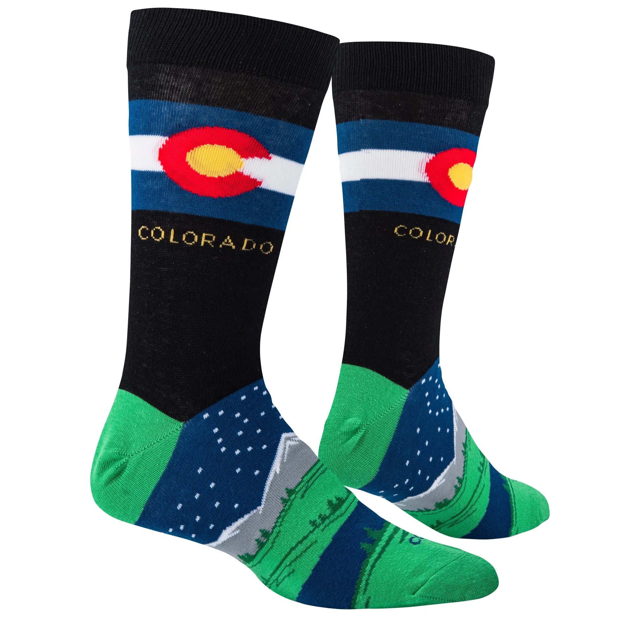 Colorado Men's Crew Socks sold by Odd Sox product image thumbnail 3