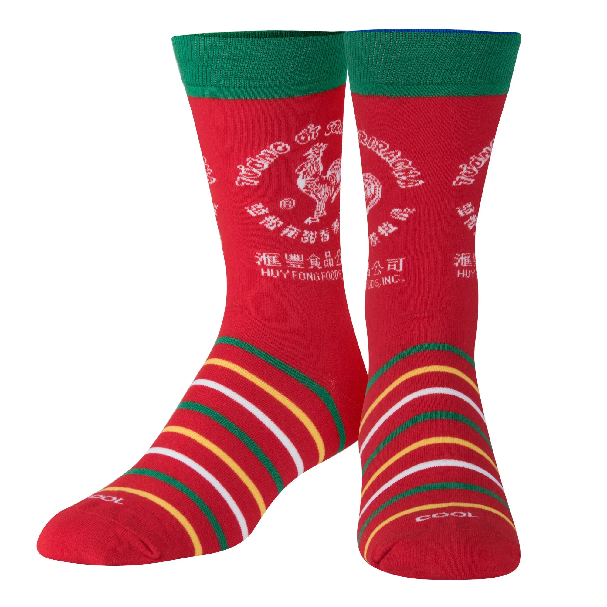 Sriracha Men's Crew Socks sold by Odd Sox product image thumbnail 2