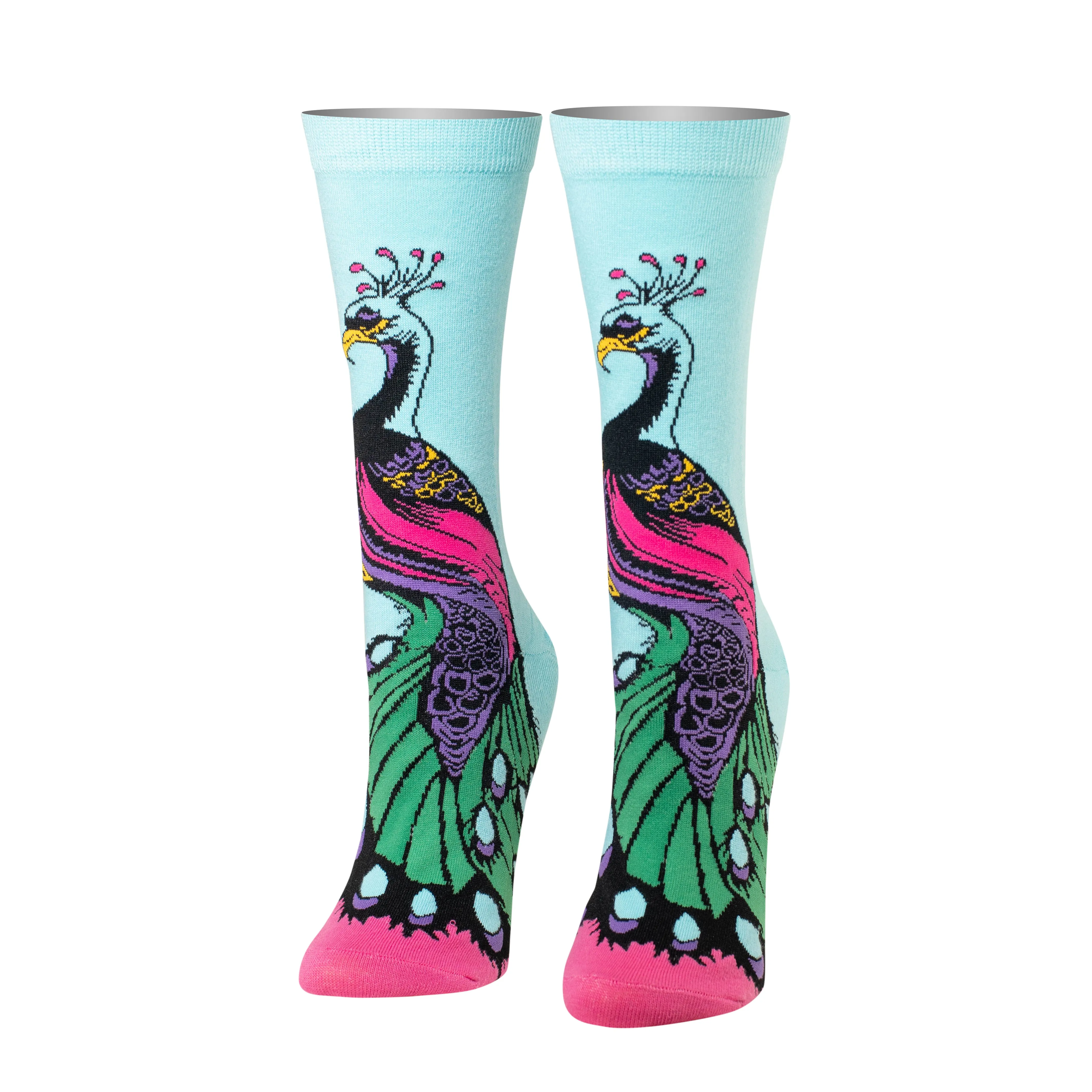 Peacock Women's Crew Socks sold by Odd Sox product image thumbnail 2