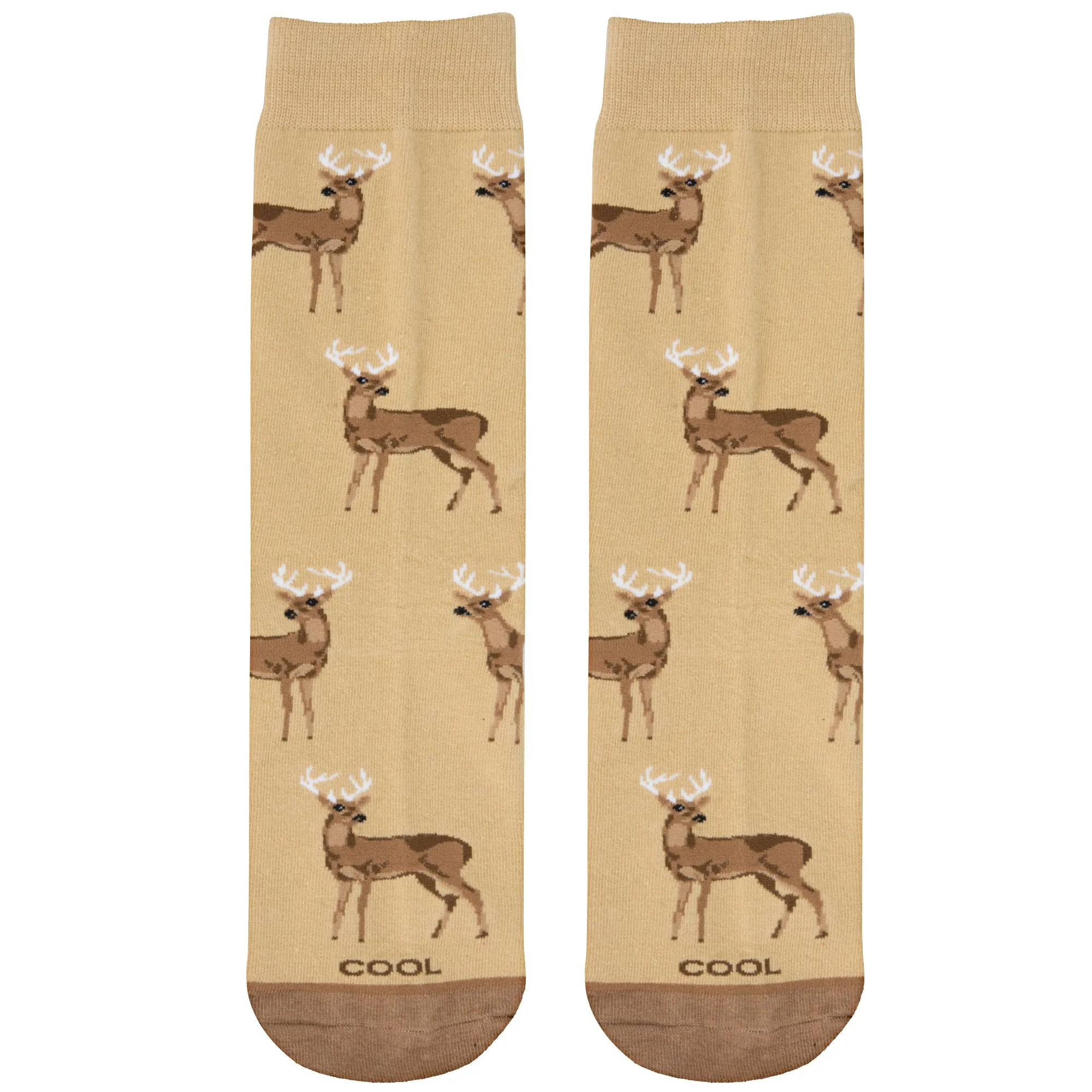 White Tail Buck Men's Crew Socks sold by Odd Sox product image thumbnail 4