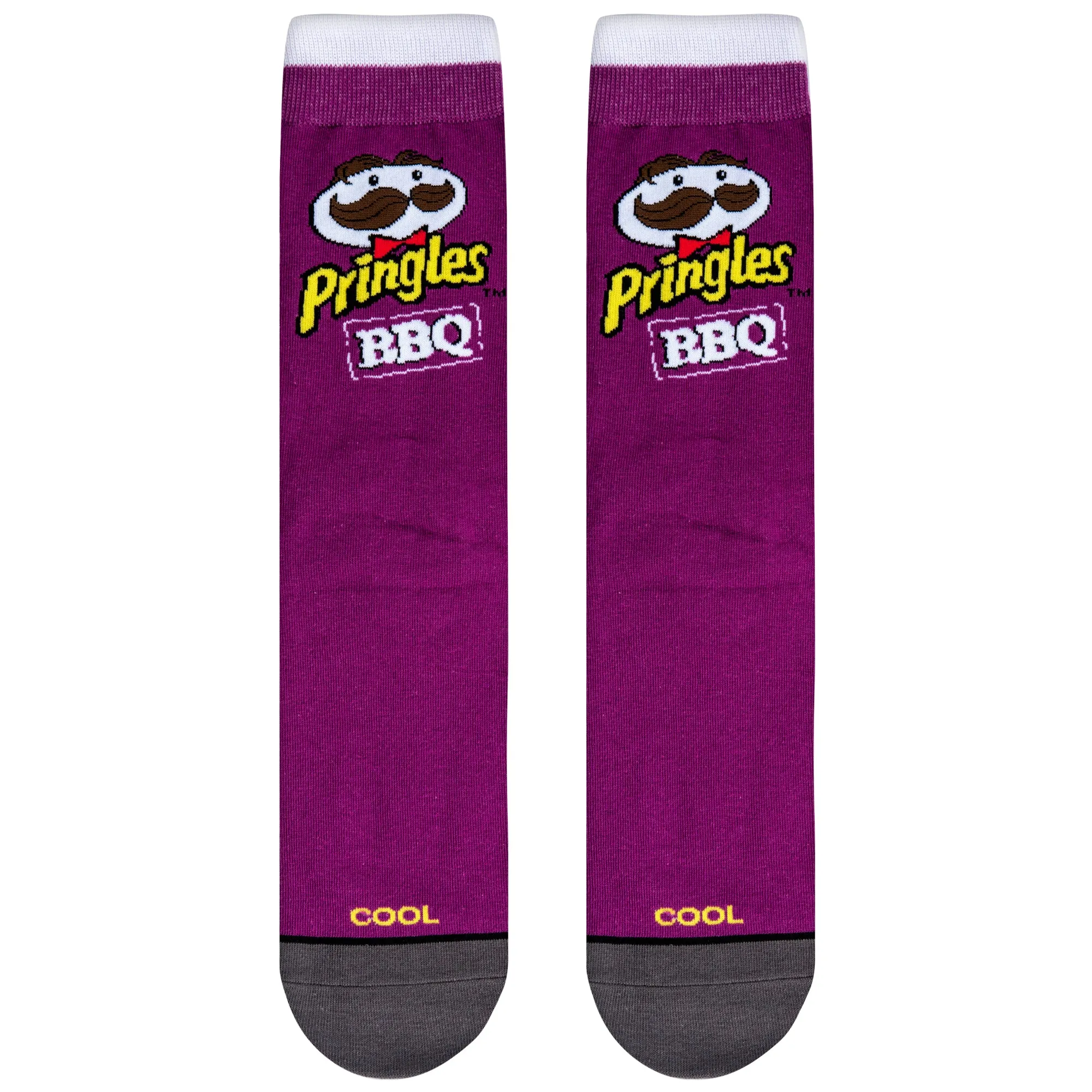 Pringles BBQ Men's Crew Socks sold by Odd Sox product image thumbnail 5