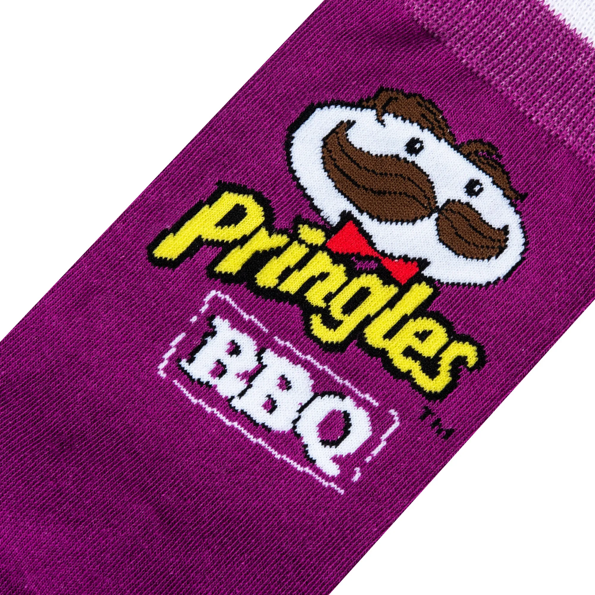 Pringles BBQ Men's Crew Socks sold by Odd Sox product image thumbnail 4