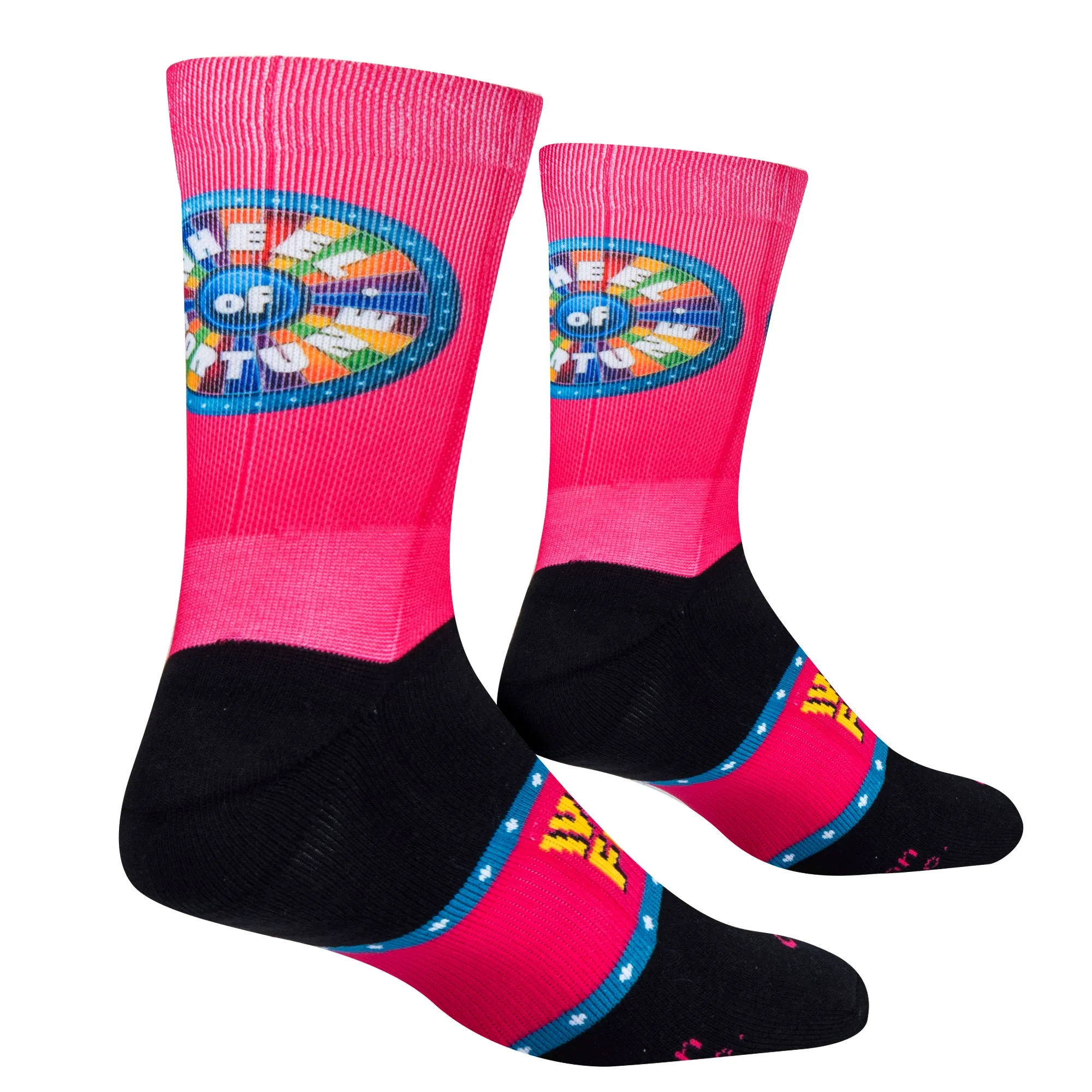 Spin The Wheel Men's Crew Socks sold by Odd Sox product image thumbnail 3