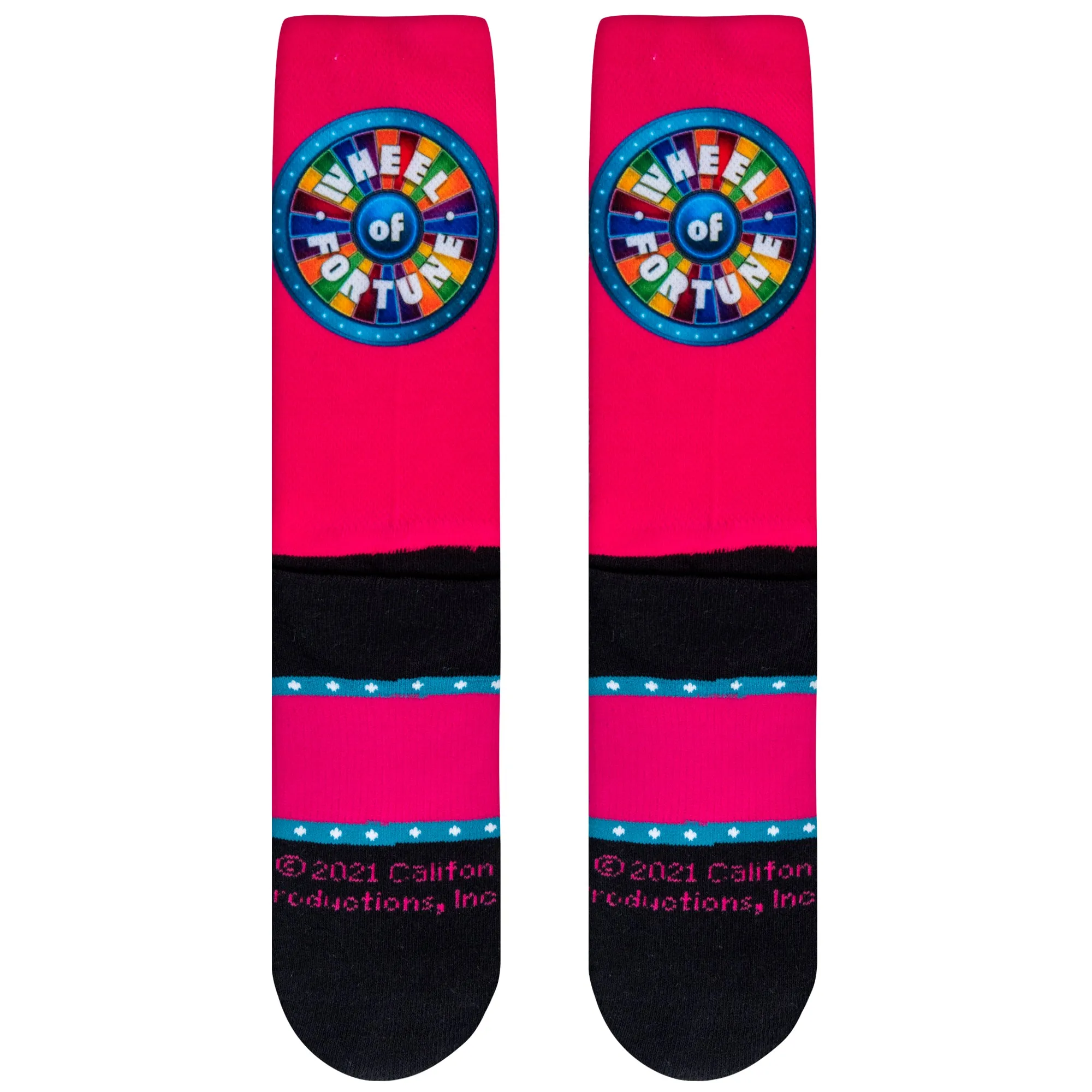 Spin The Wheel Women's Crew Socks sold by Odd Sox product image thumbnail 5