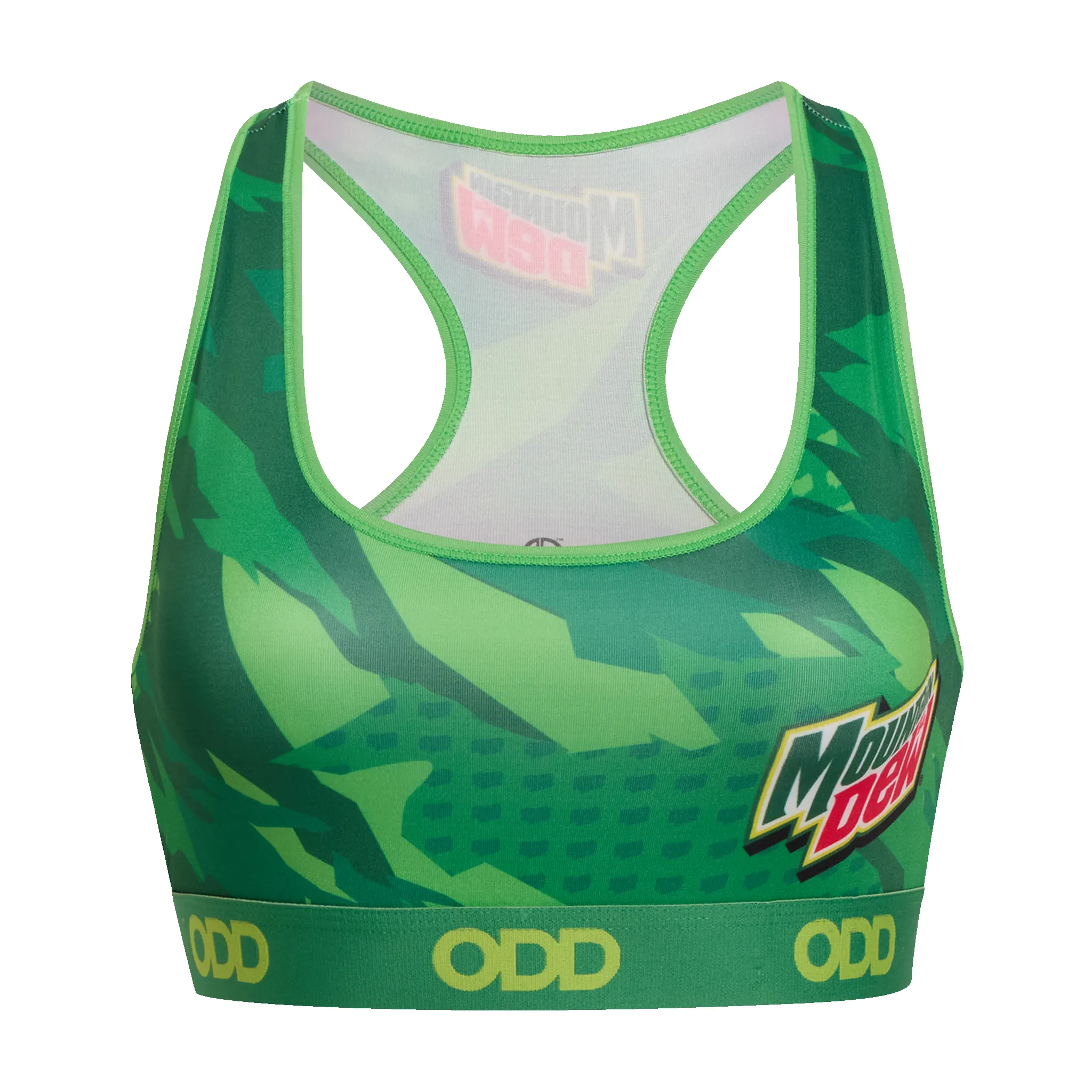 Mountain Dew Women's Sports Bra sold by Odd Sox