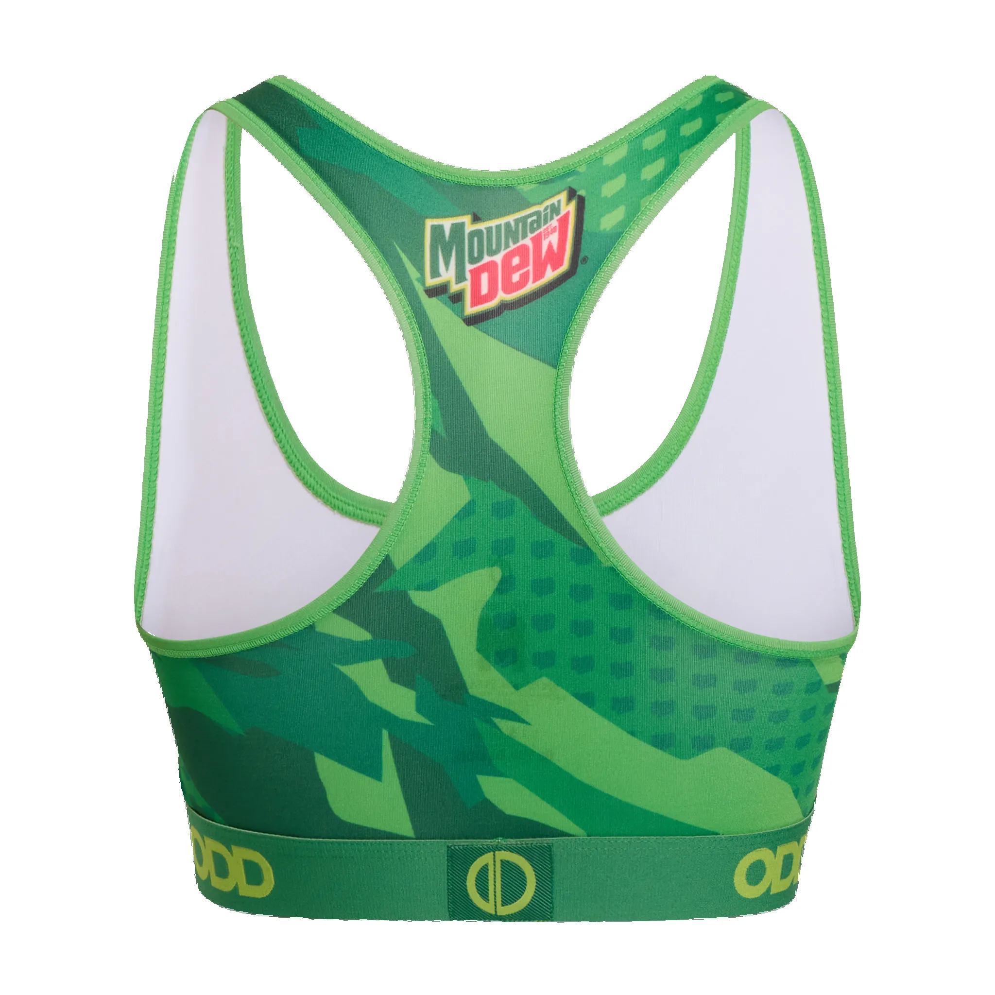 Mountain Dew Women's Sports Bra sold by Odd Sox product image thumbnail 2