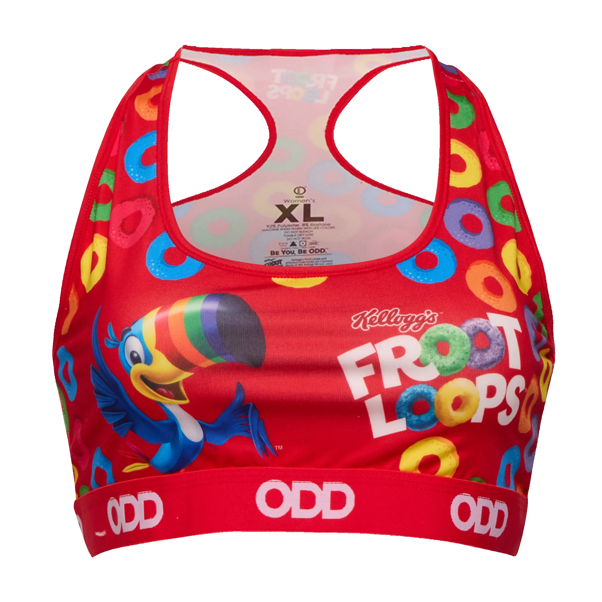 Froot Loops Women's Sports Bra sold by Odd Sox