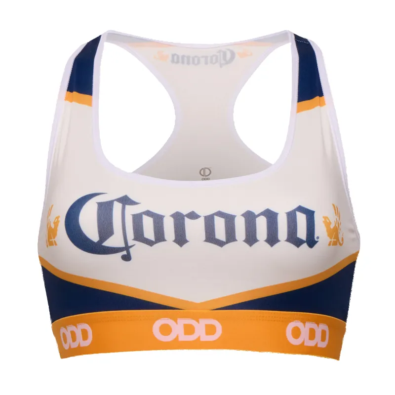 Corona Extra Women's Sports Bra sold by Odd Sox