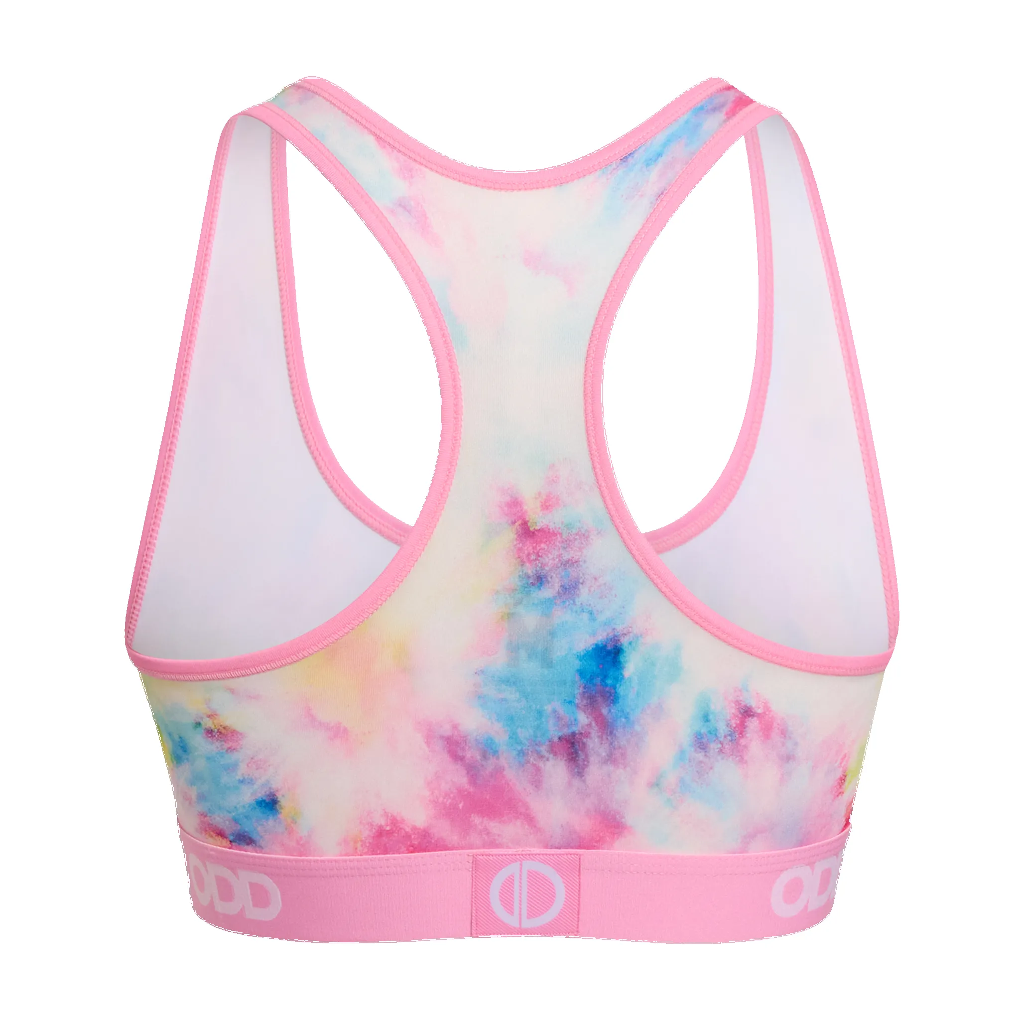 Chalk Flowers Women's Sports Bra sold by Odd Sox product image thumbnail 2