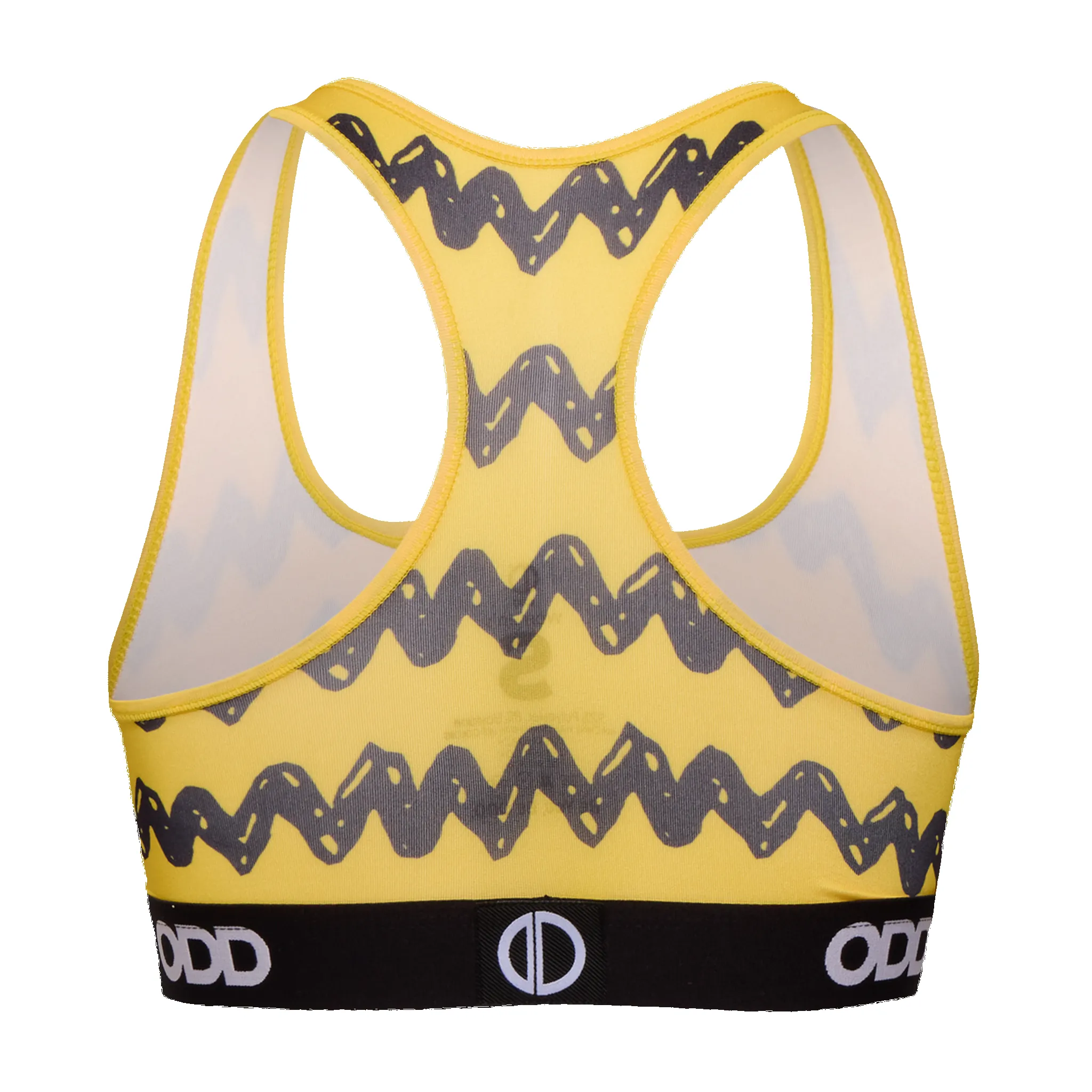 Peanuts Charlie Brown Women's Sports Bra sold by Odd Sox product image thumbnail 2