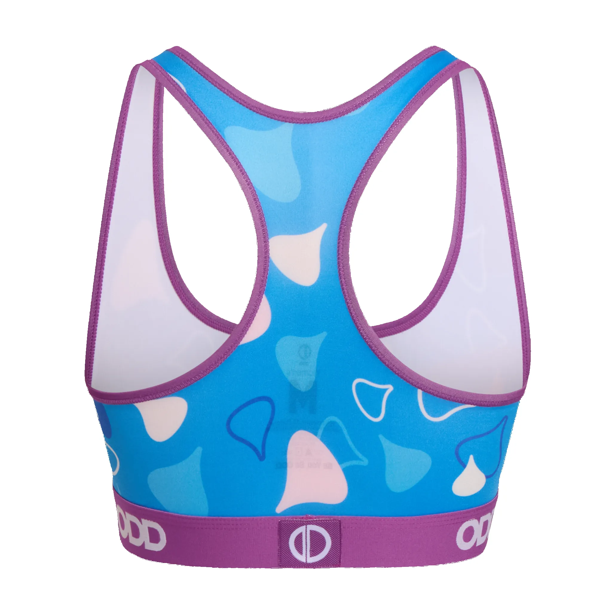 Colorful Hershey Kisses Women's Sports Bra sold by Odd Sox product image thumbnail 2