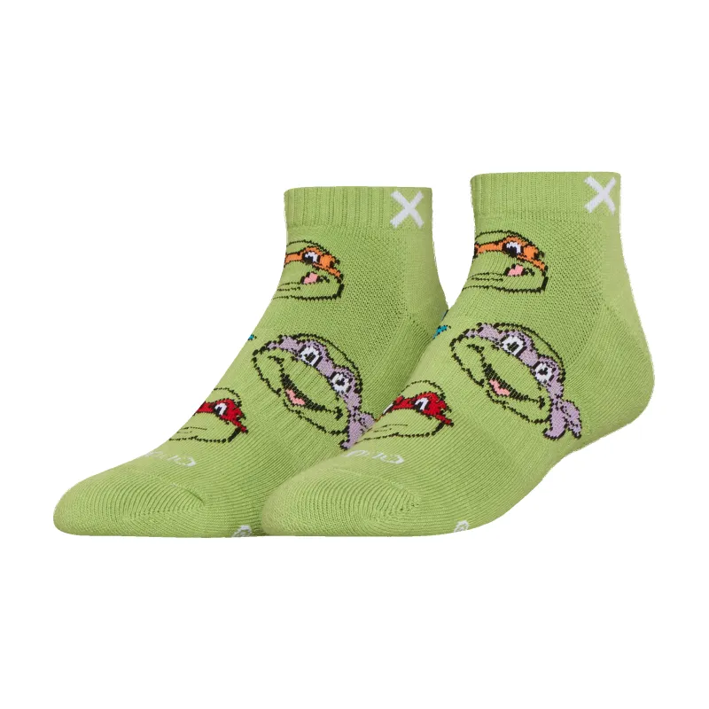 TMNT Classic Ankle Socks made by Odd Sox