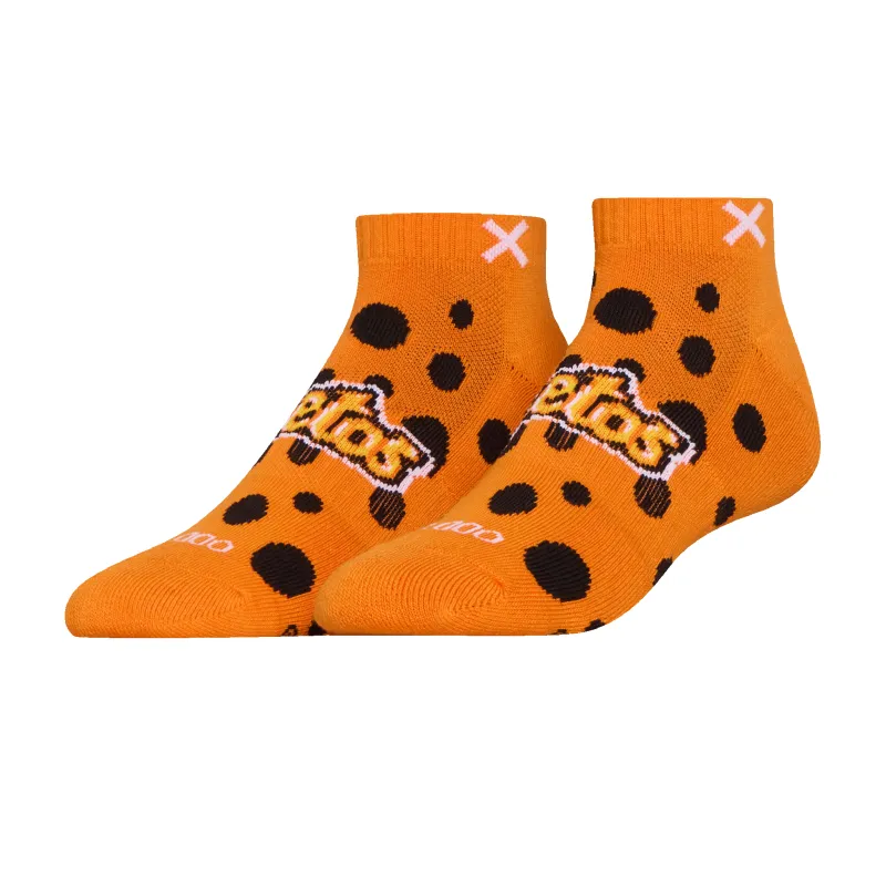 Cheetos Ankle Socks made by Odd Sox