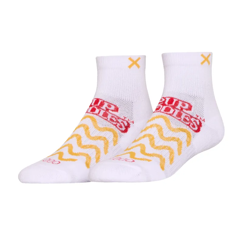 Cup Noodles Quarter Socks made by Odd Sox