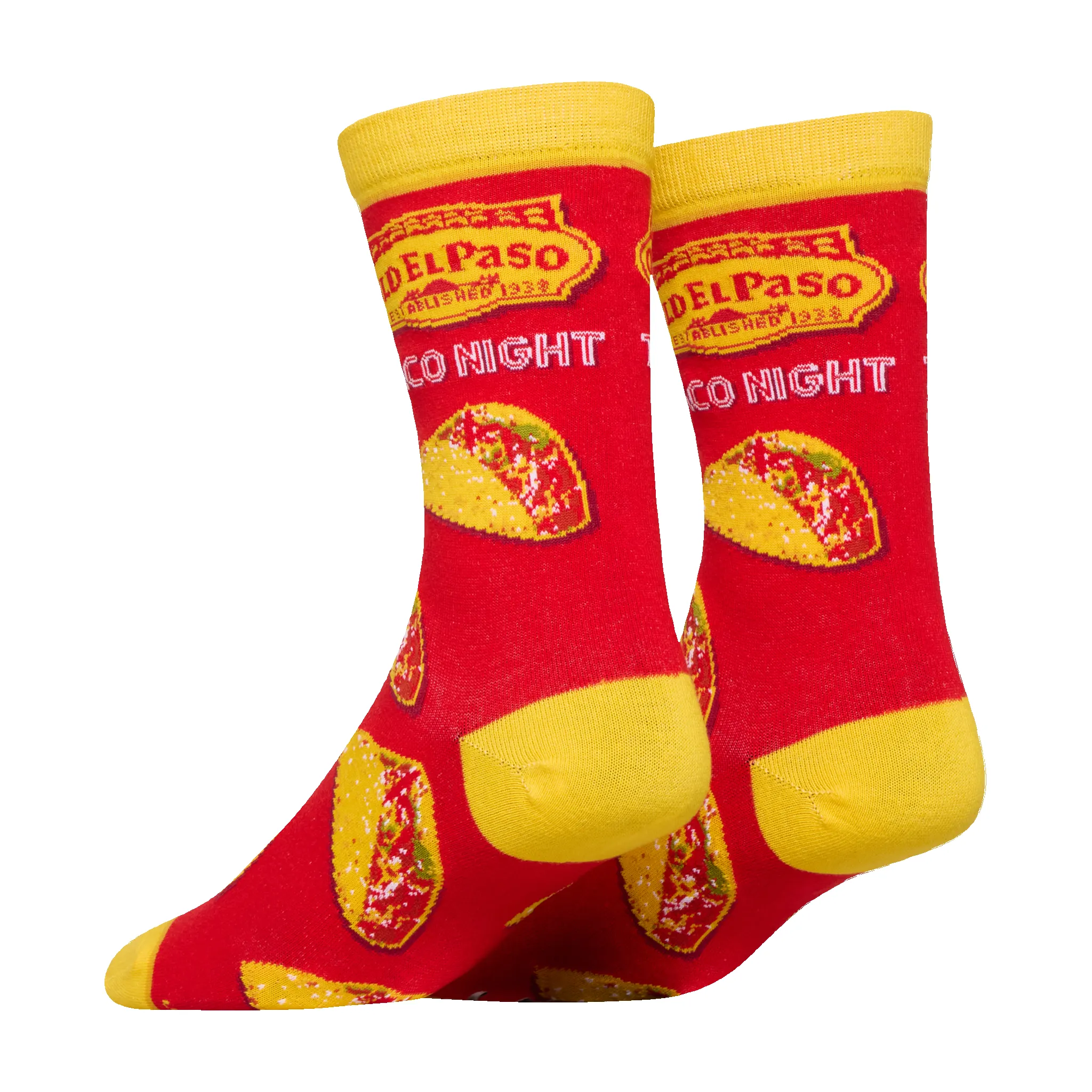 Old El Paso Taco Night Crew Socks sold by Odd Sox product image thumbnail 3