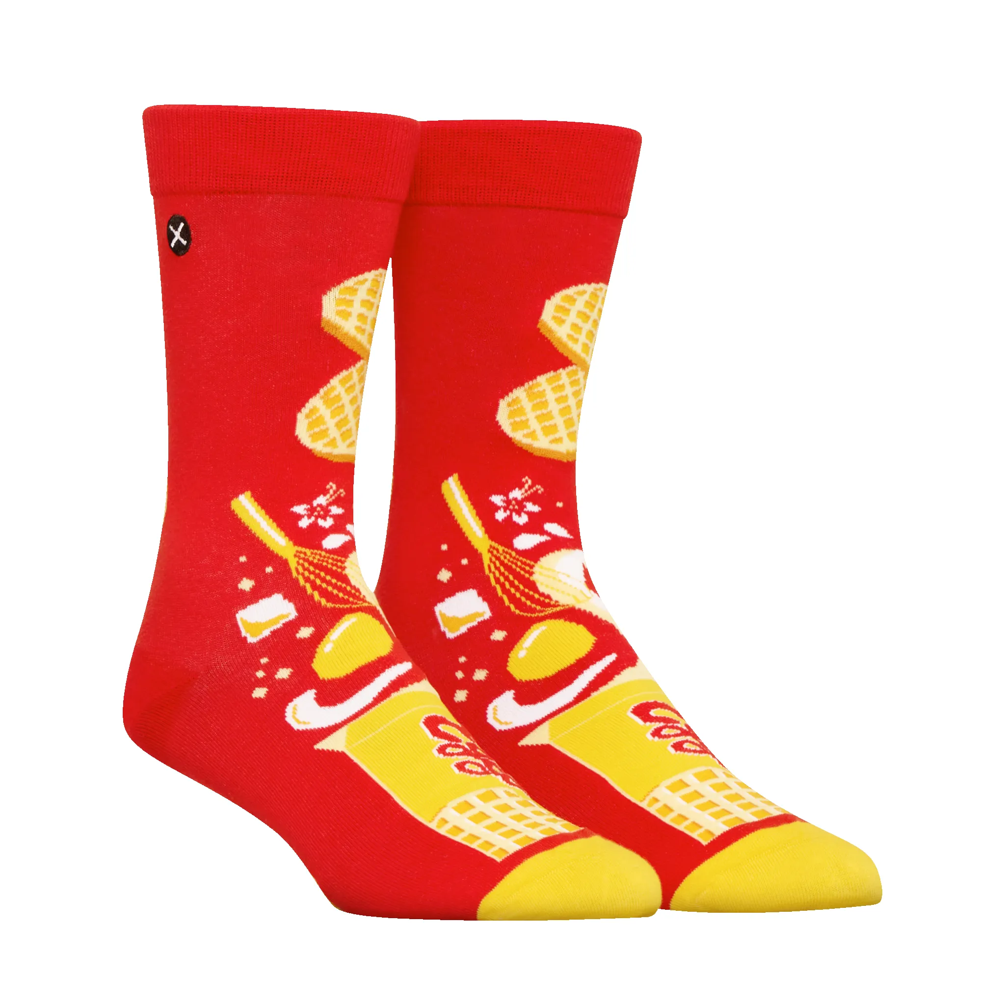 ODDMART Eggo Crew Socks 2-Pack sold by Odd Sox product image thumbnail 5