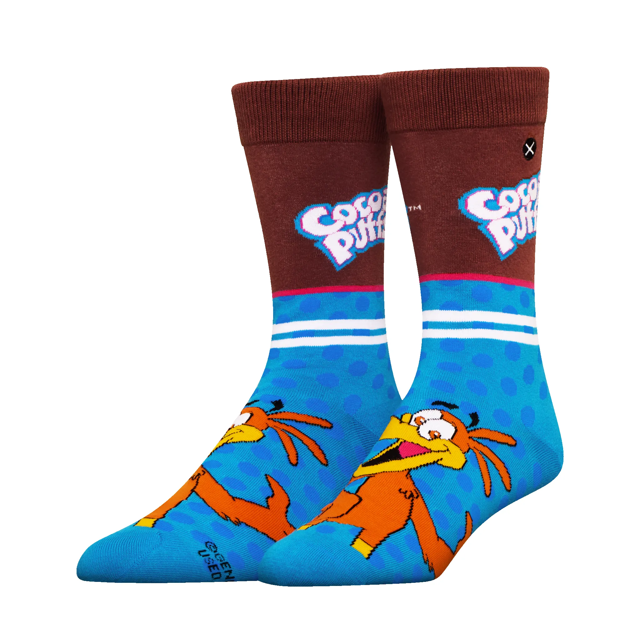 ODDMART Cocoa Puffs Crew Socks 2-Pack sold by Odd Sox product image thumbnail 3