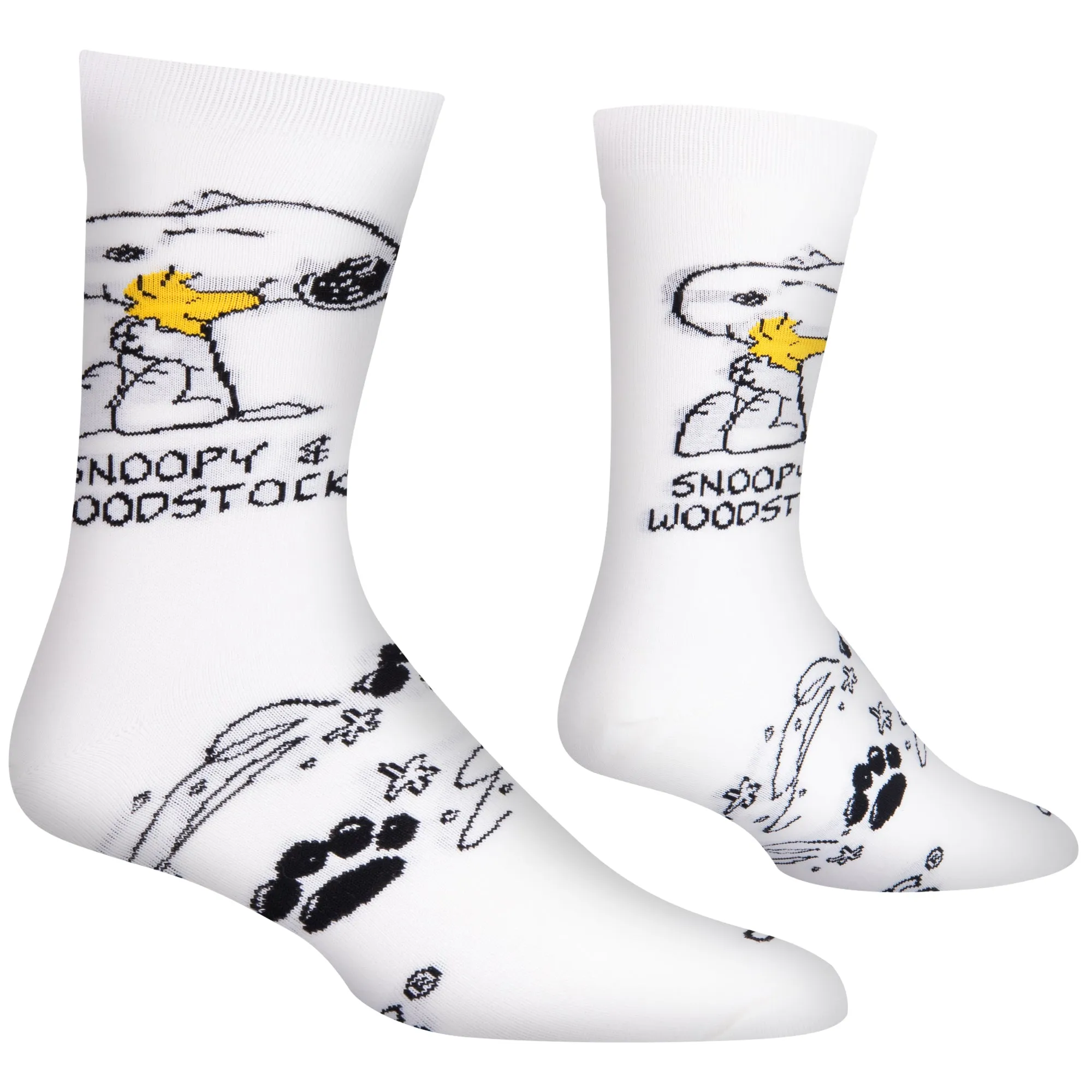 Snoopy & Woodstock Crew Socks sold by Odd Sox product image thumbnail 3