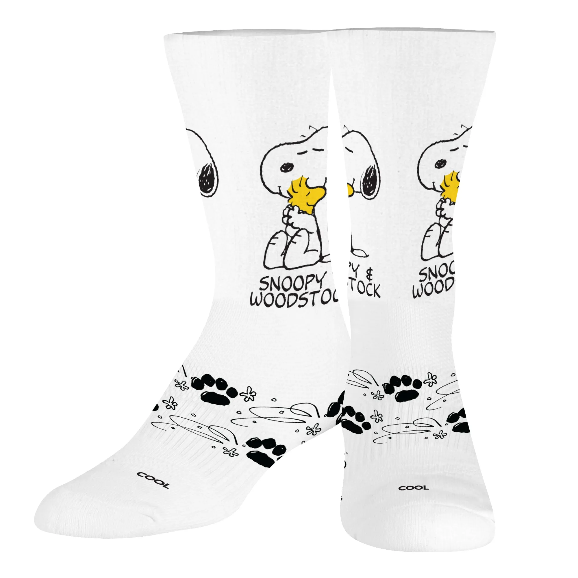 Snoopy & Woodstock Crew Socks sold by Odd Sox product image thumbnail 2