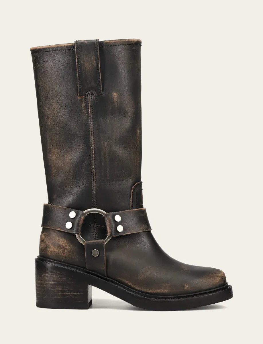 Frye Women's Kate Harness Distressed Black sold by Orleans Shoe Co. product image thumbnail 2