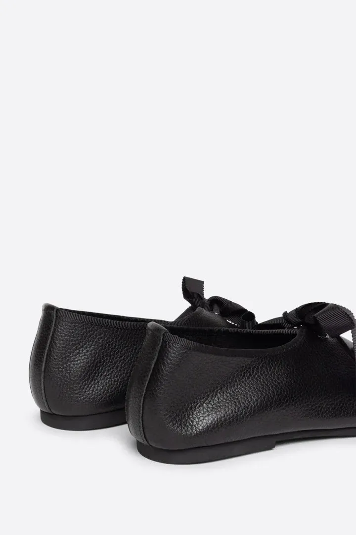 Intentionally Blank Women's Valley Black Leather Sole Ballet Flat sold by Orleans Shoe Co. product image thumbnail 5