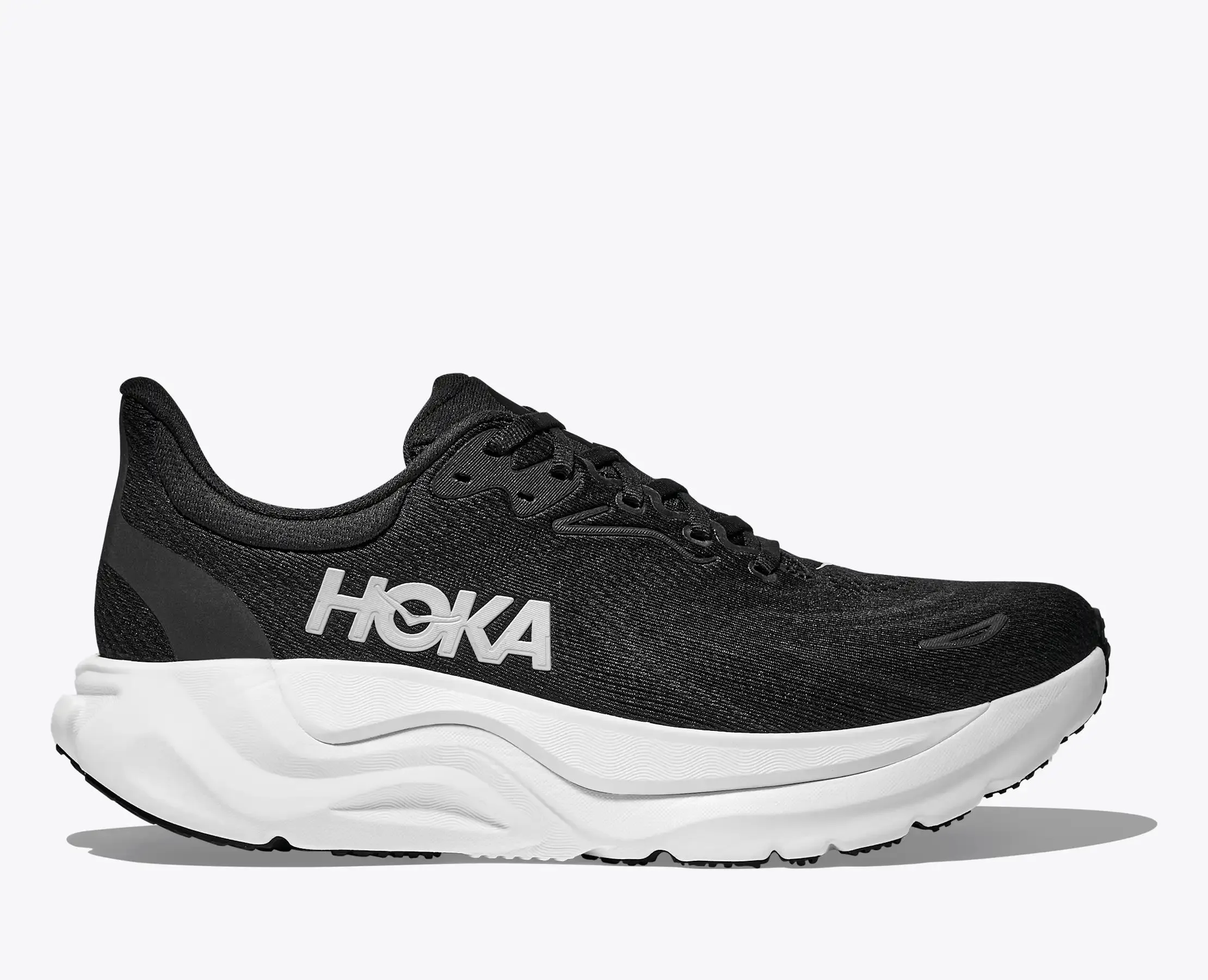 Hoka Men's Arahi 8 Black White sold by Orleans Shoe Co. product image thumbnail 2