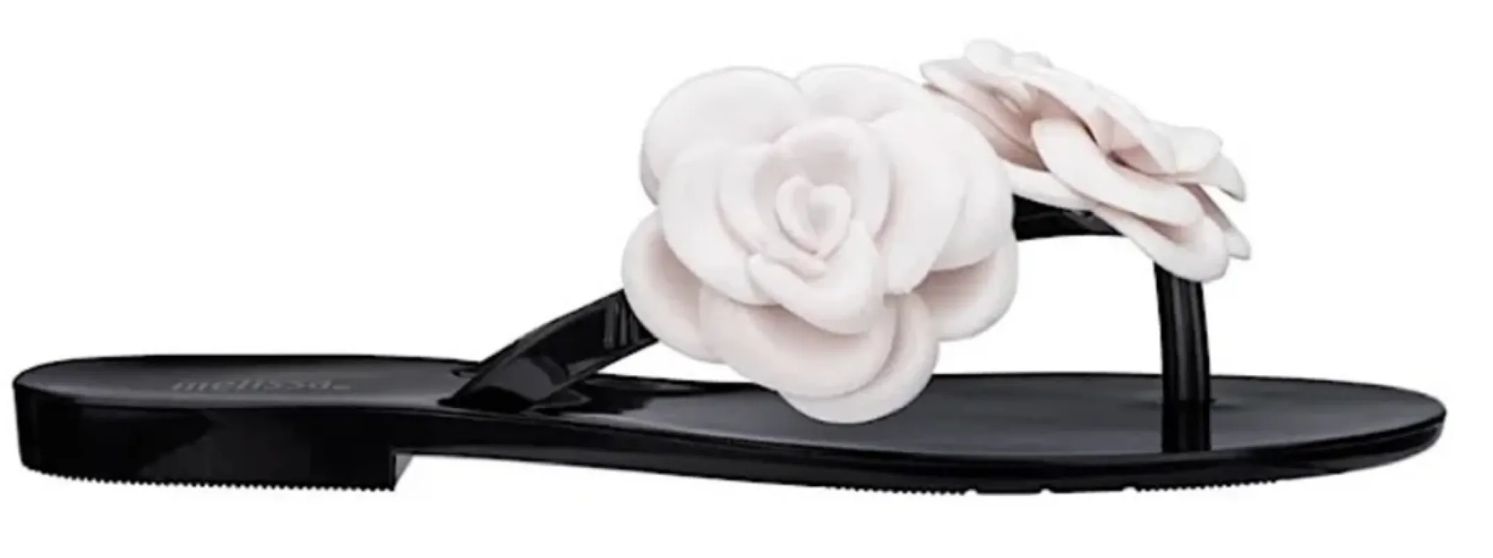 Melissa Women's Harmonic Petals Black Beige sold by Orleans Shoe Co.