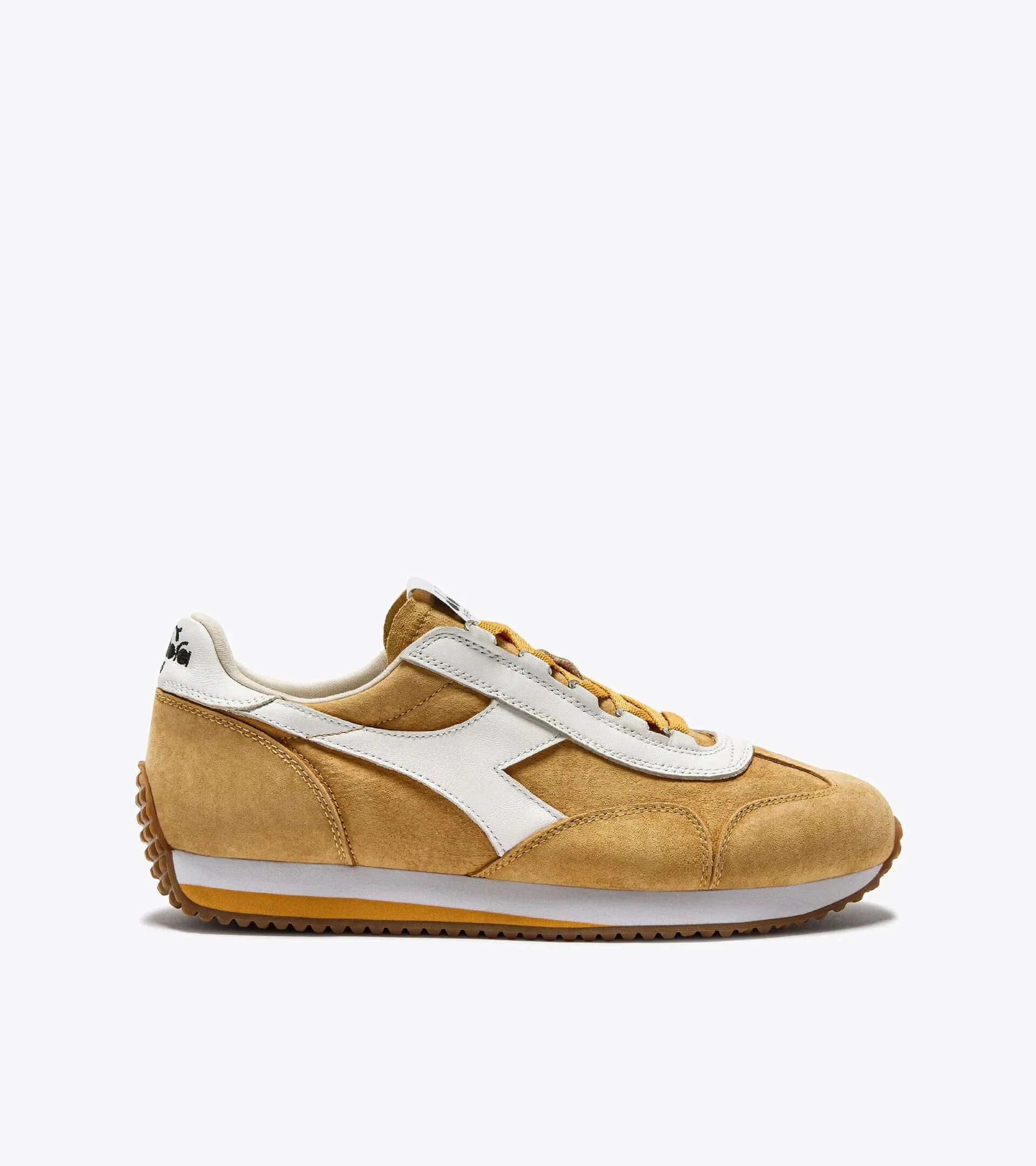 Diadora Heritage Women's Equipe '75 SW Yellow Straw sold by Orleans Shoe Co.
