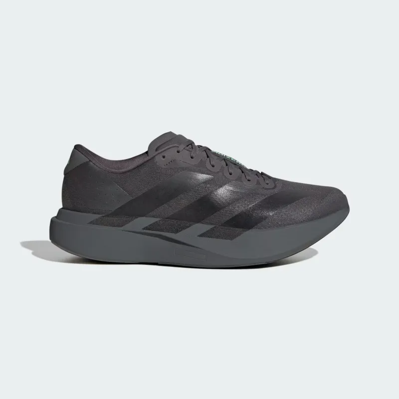 Adidas Men's Adizero Evo SL Grey Five Core Black Lime Burst KJ1364 sold by Orleans Shoe Co.